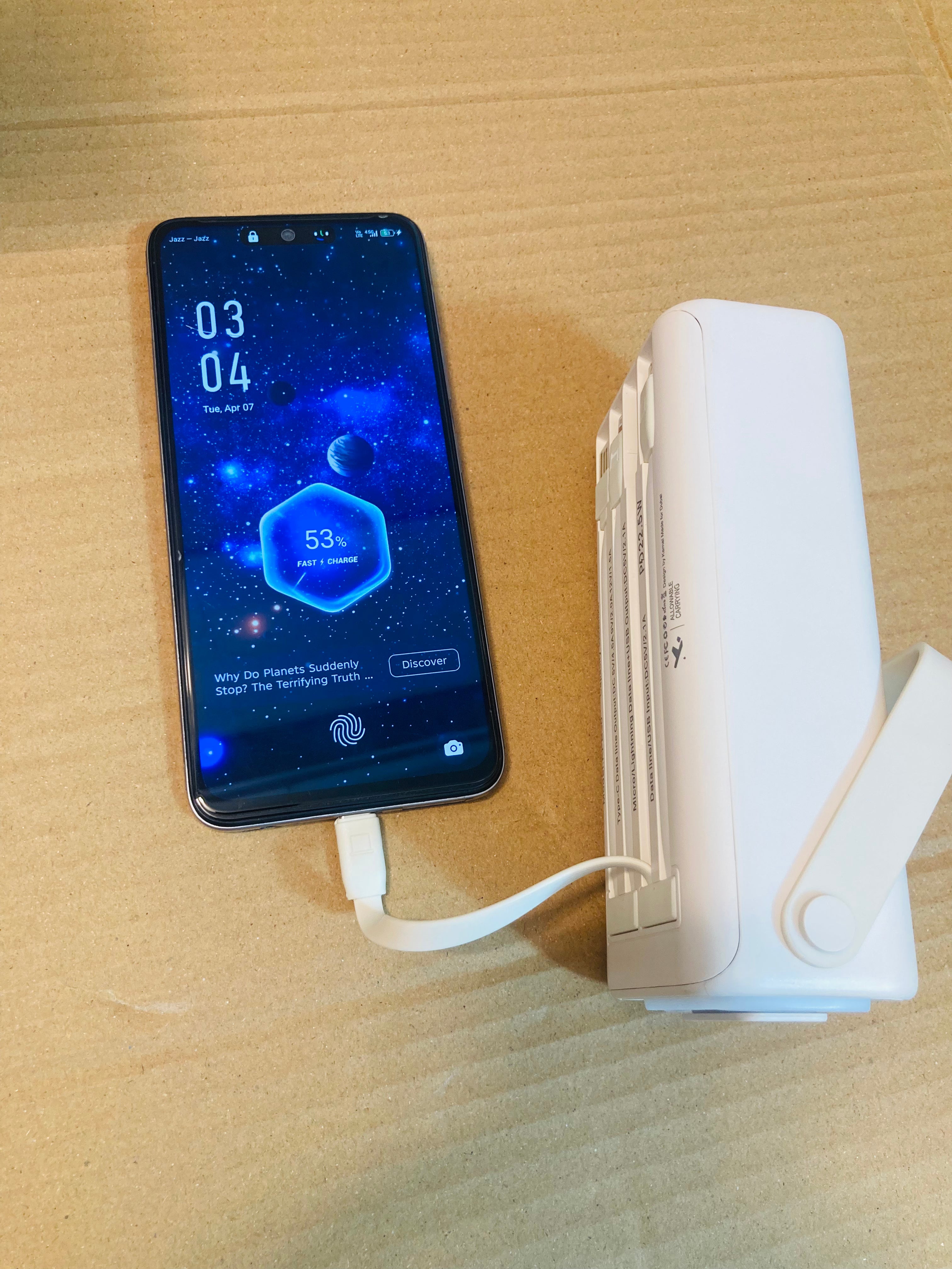 Kamal 22.5W Fast Charging 30000mAh Lamp Power Bank KPB30