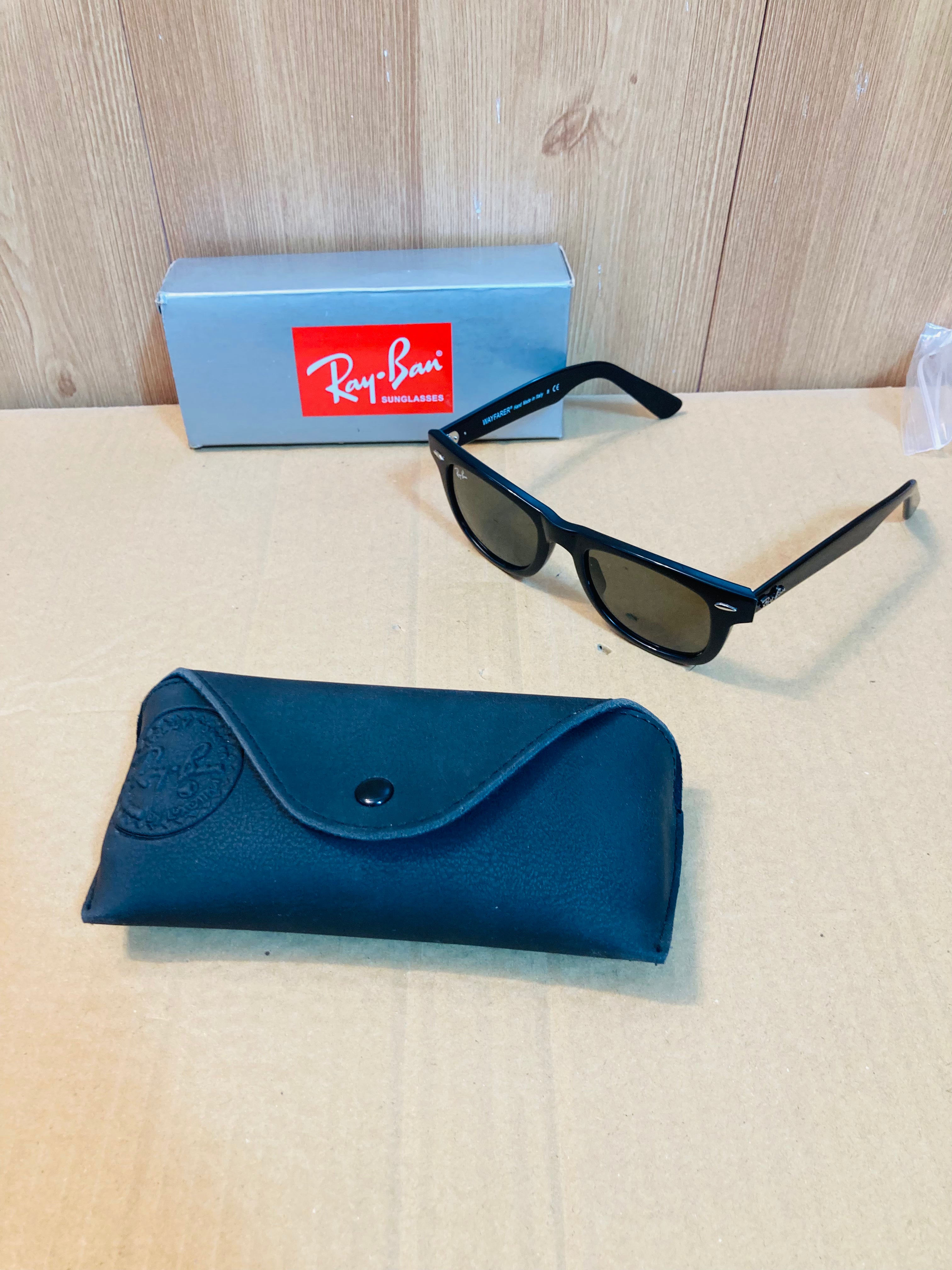 Ray-Ban RB2140 Original Wayfarer Classic Polarized Sunglasses