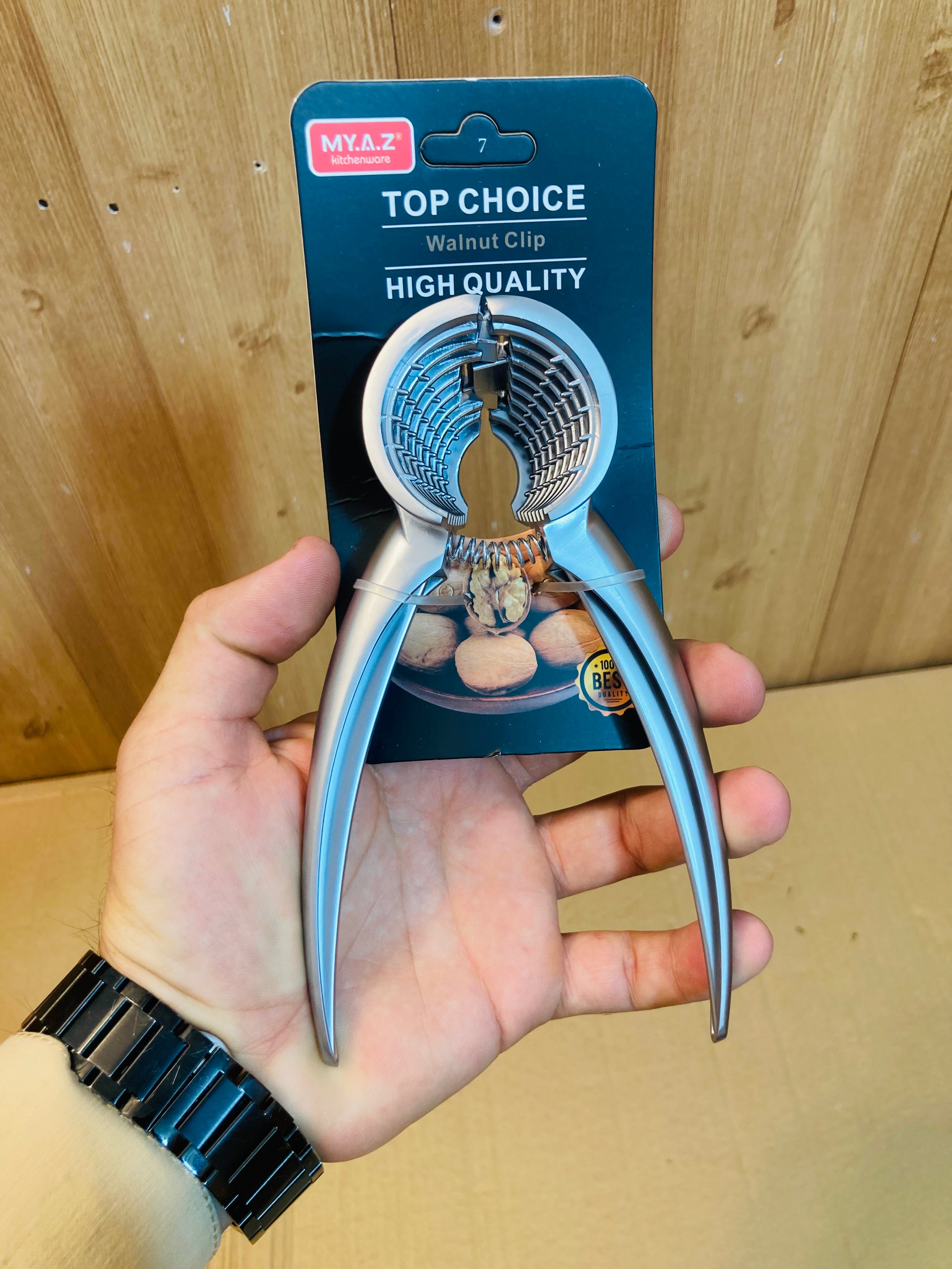 Heavy Duty Stainless Steel Walnut Cracker Tool - Nut Cracker