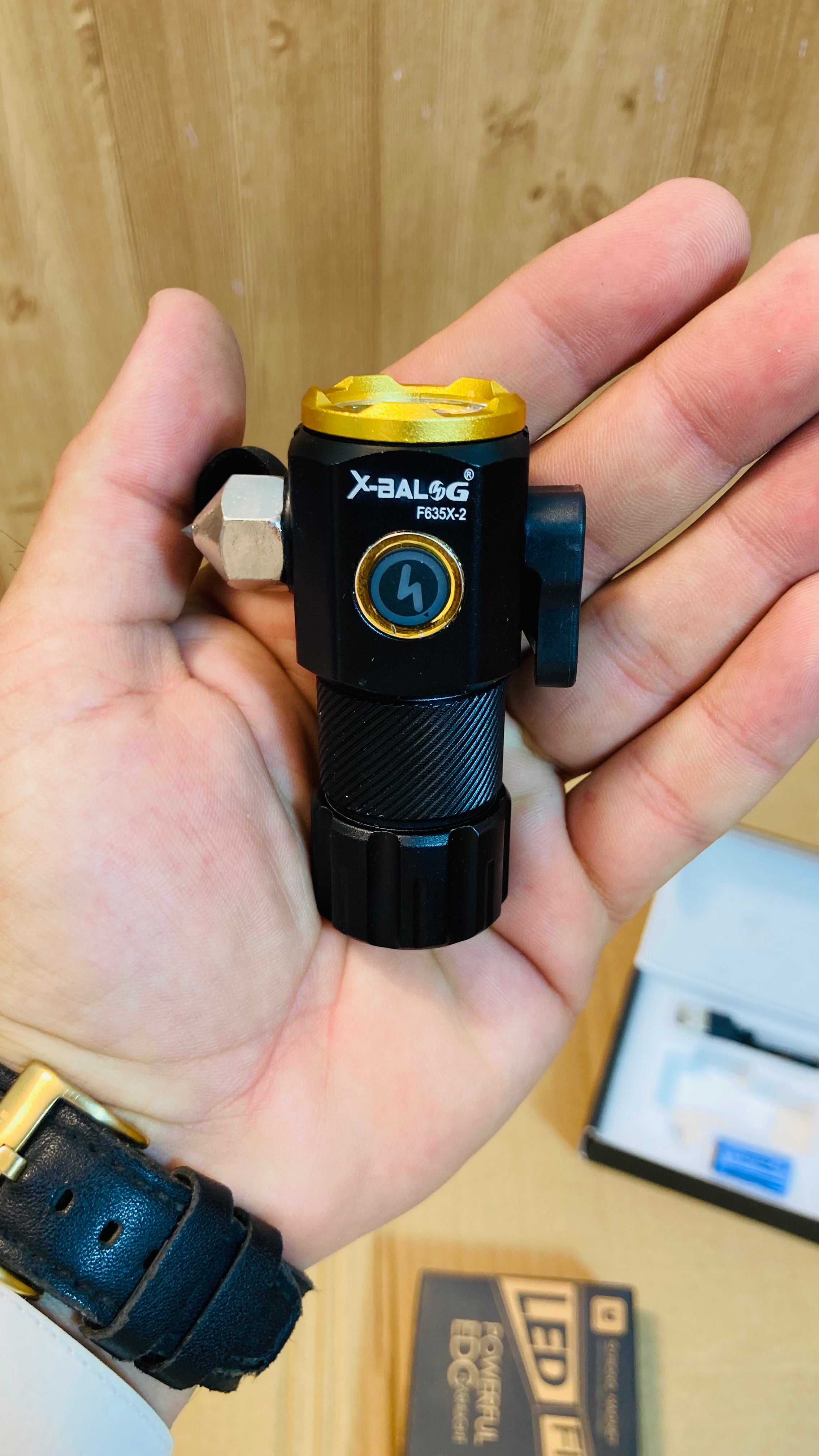 X-BALOG Tactical Rechargeable Compact LED Flashlight