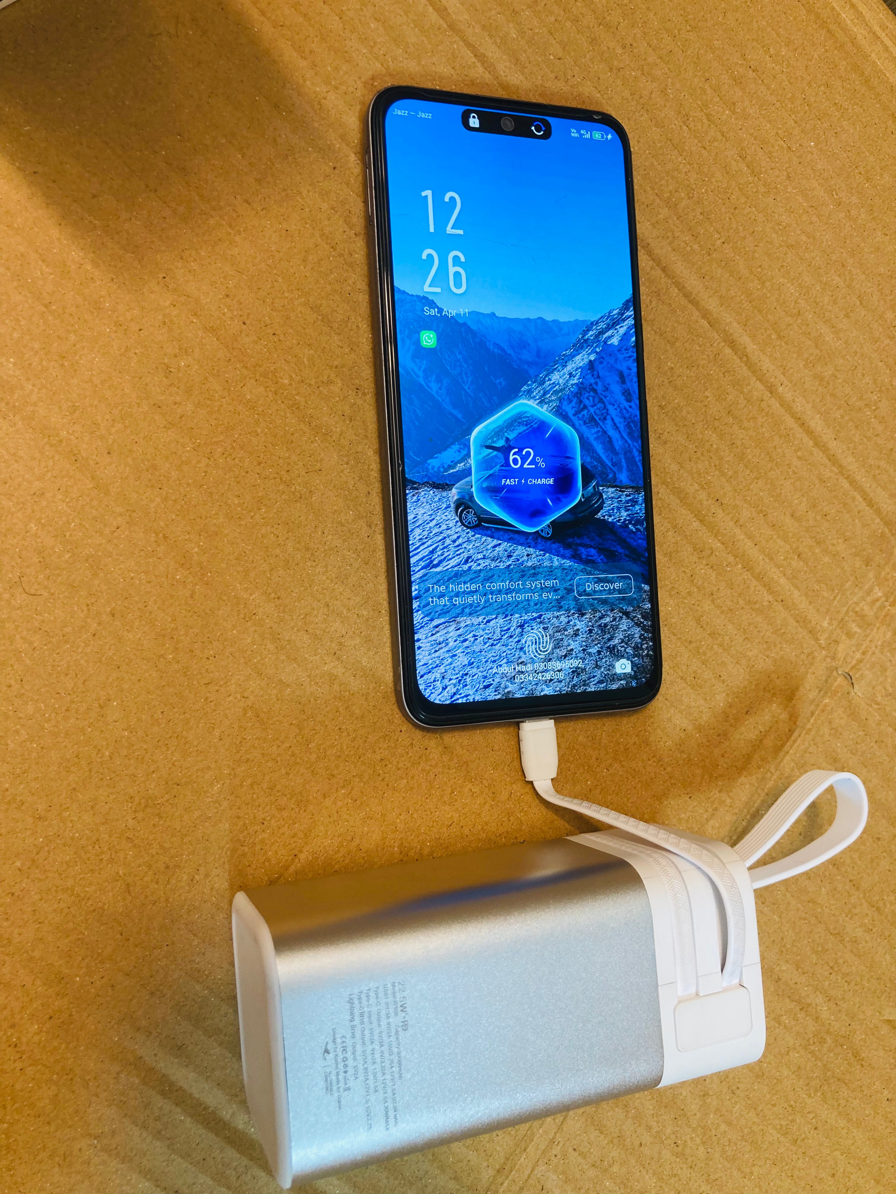Kamal 22.5W Fast Charging Ultra Compact B52 20000mAh Power Bank KPB20