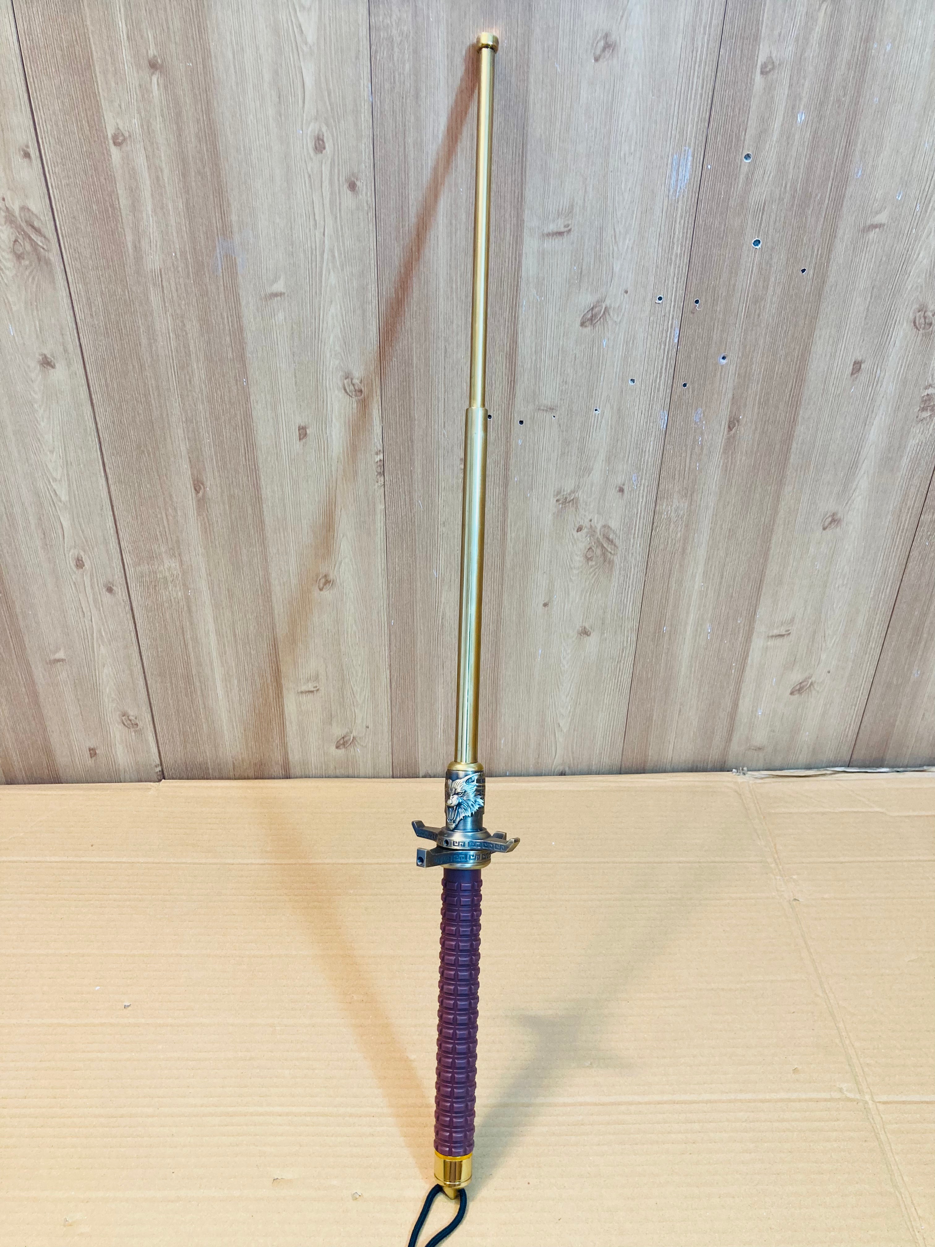 Self Defence Lion Shape Stainless Steel Retractable Baton - Stick 31”