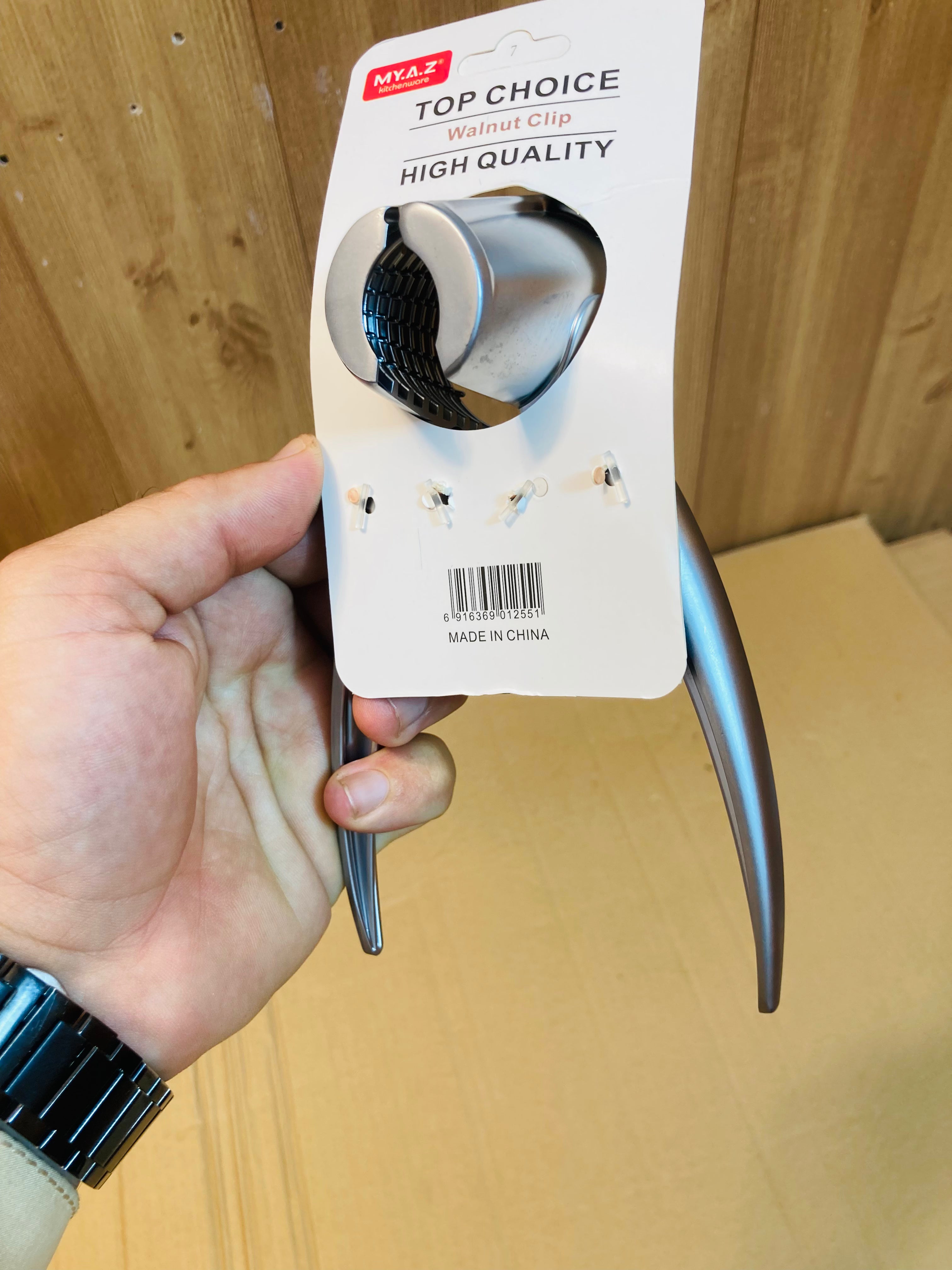 Heavy Duty Stainless Steel Walnut Cracker Tool - Nut Cracker