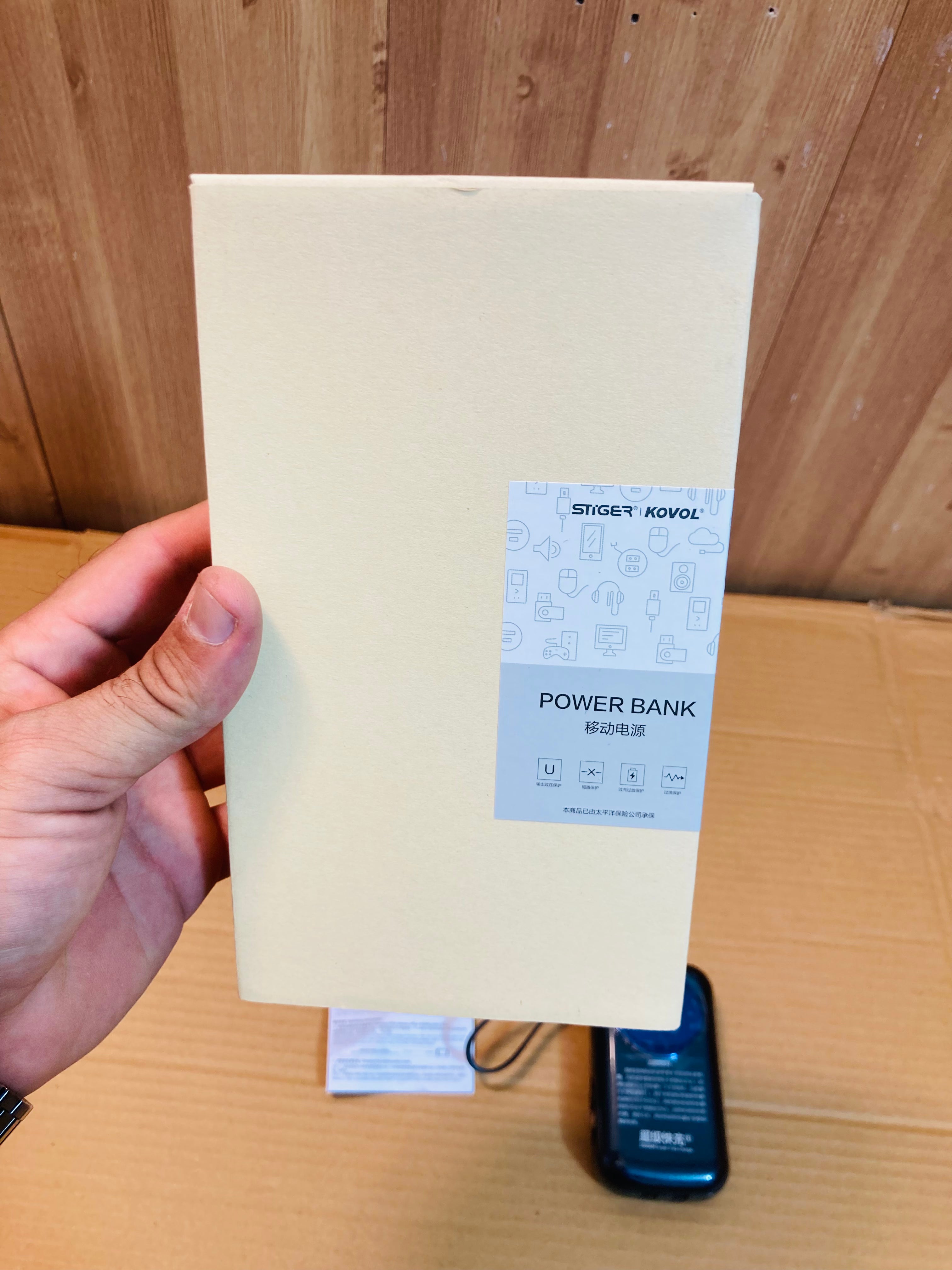 Lot Imported STIGER KOVOL Compact Power Bank 20000mAh R37C