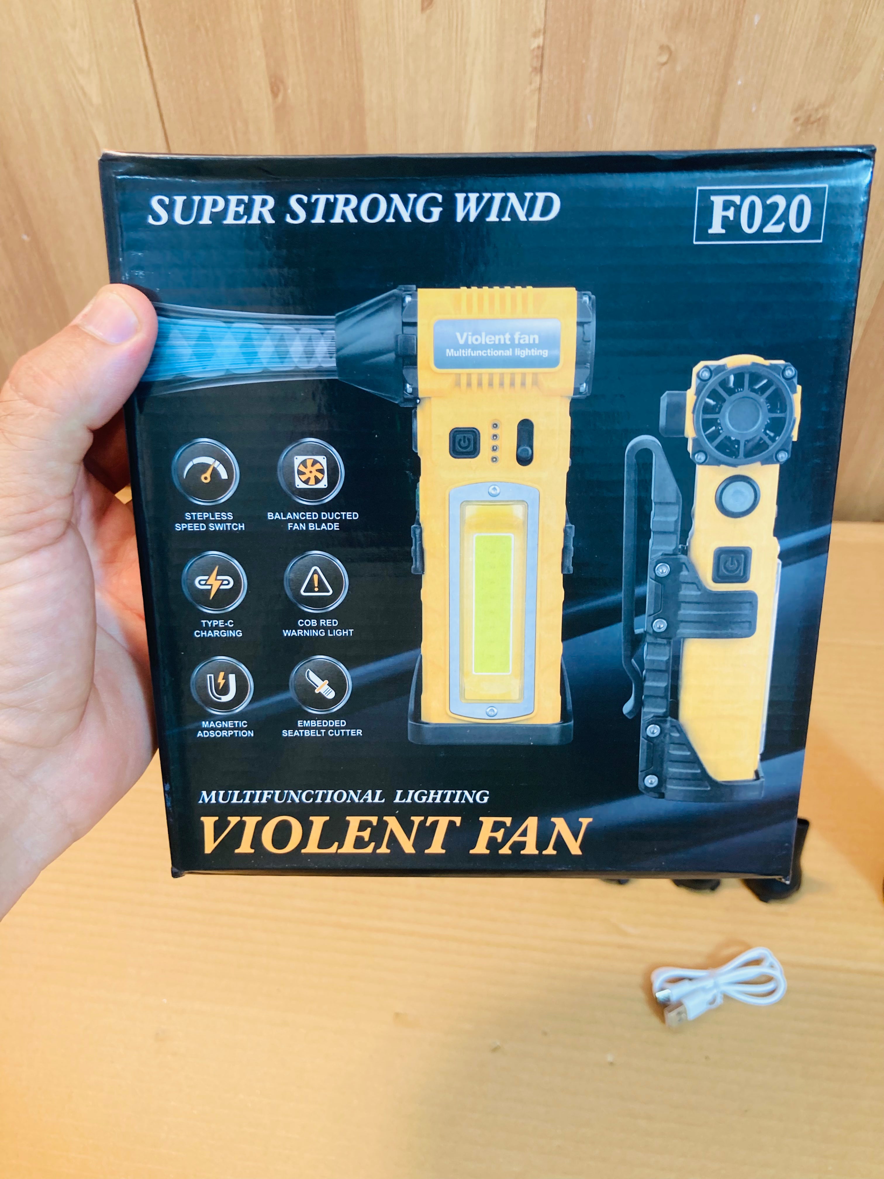 Handheld Powerful Multifunctional Turbo Led Violent Jet Fan Blower F020