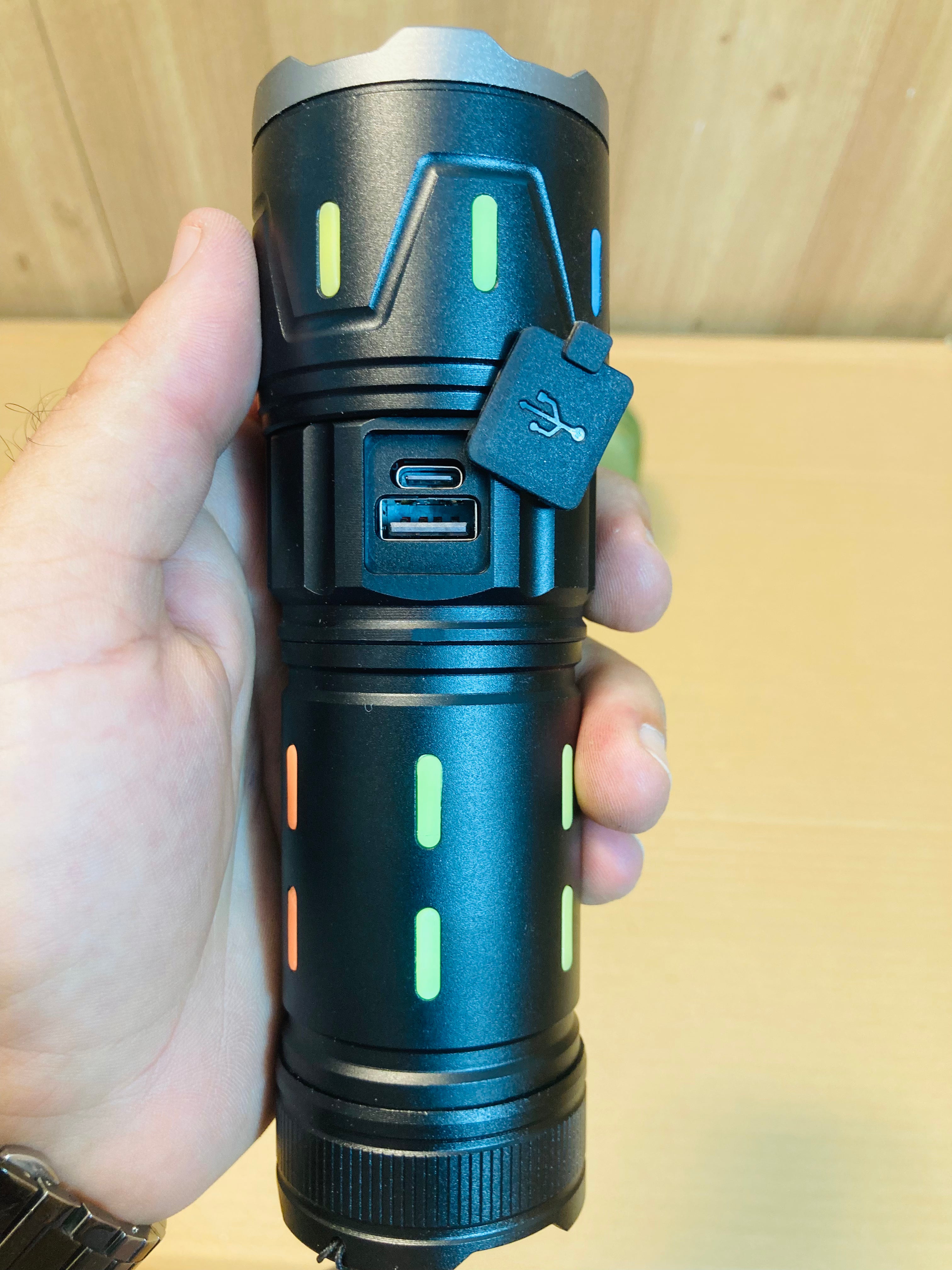 Ruilang P90 Tactical Compact Super Flashlight Torch RL-G32