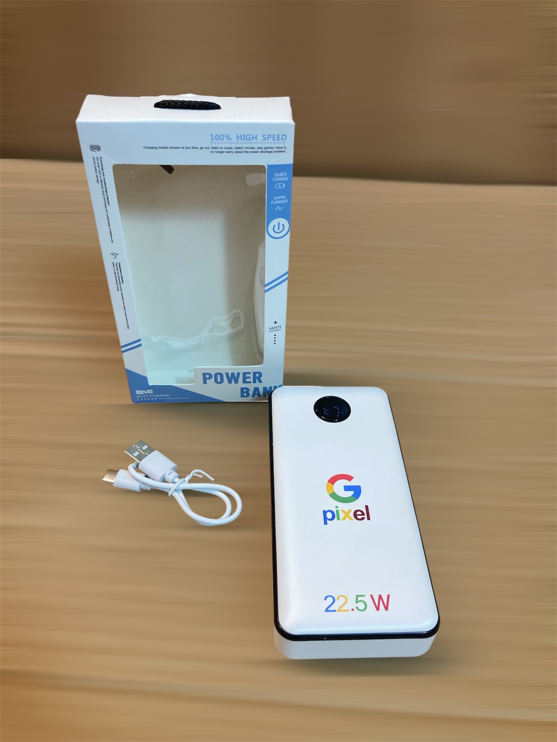 Google Pixel 22.5W Fast Charging Power Bank 20000 mAh