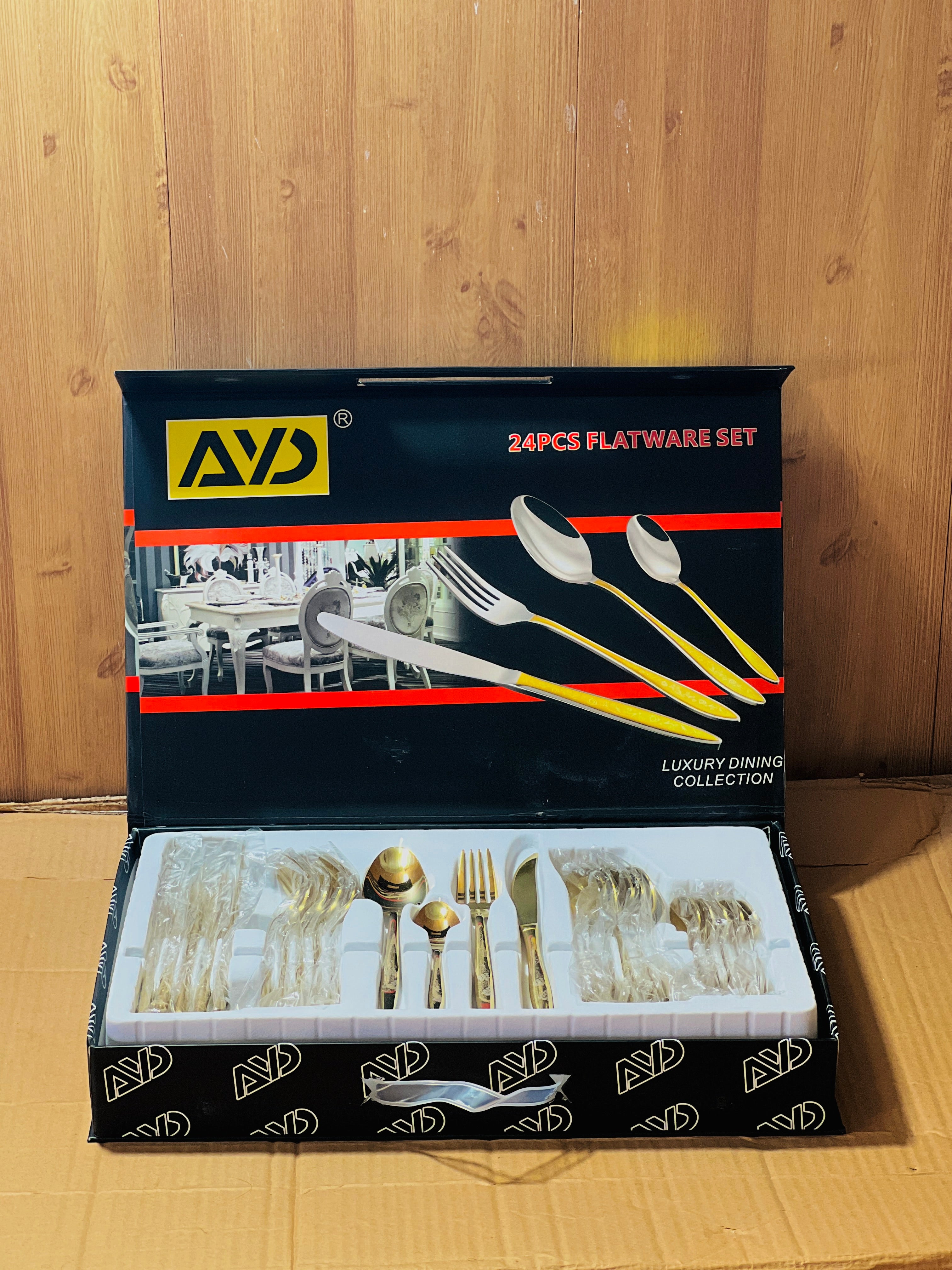 Germany Lot Imported AYD Cutlery Set 24PCs