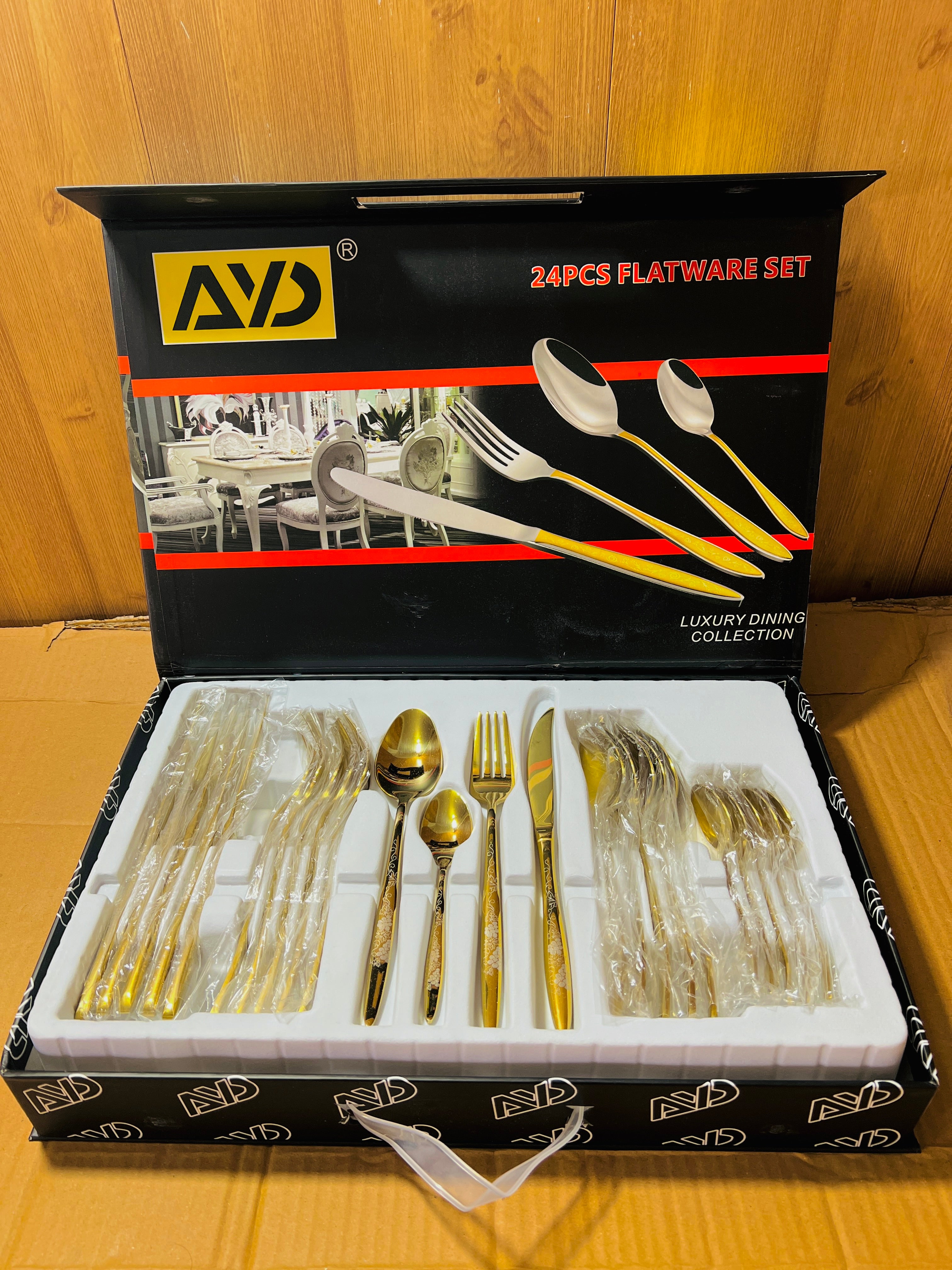 Germany Lot Imported AYD Cutlery Set 24PCs