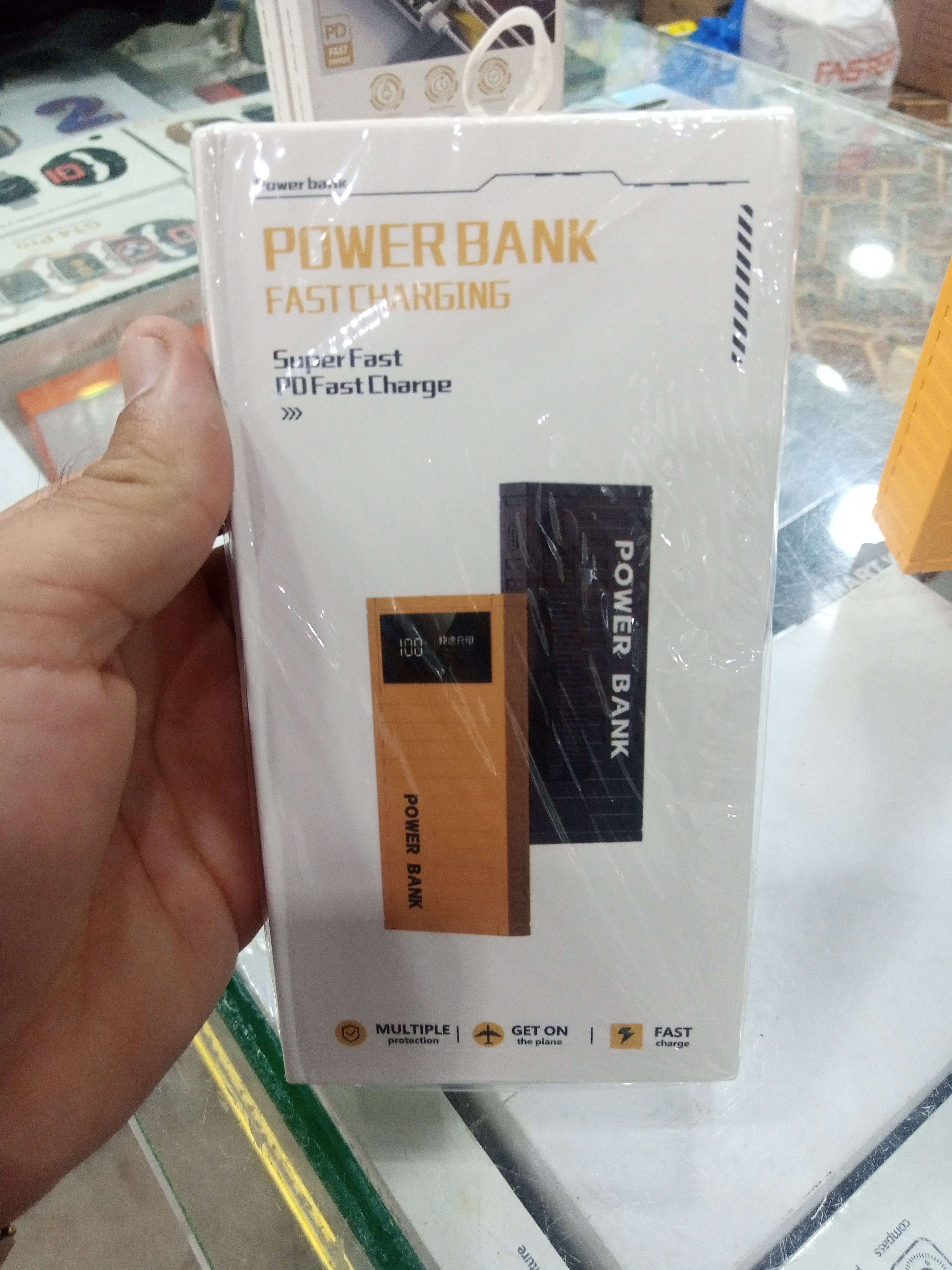 Lot imported super first charging power bank 120watt