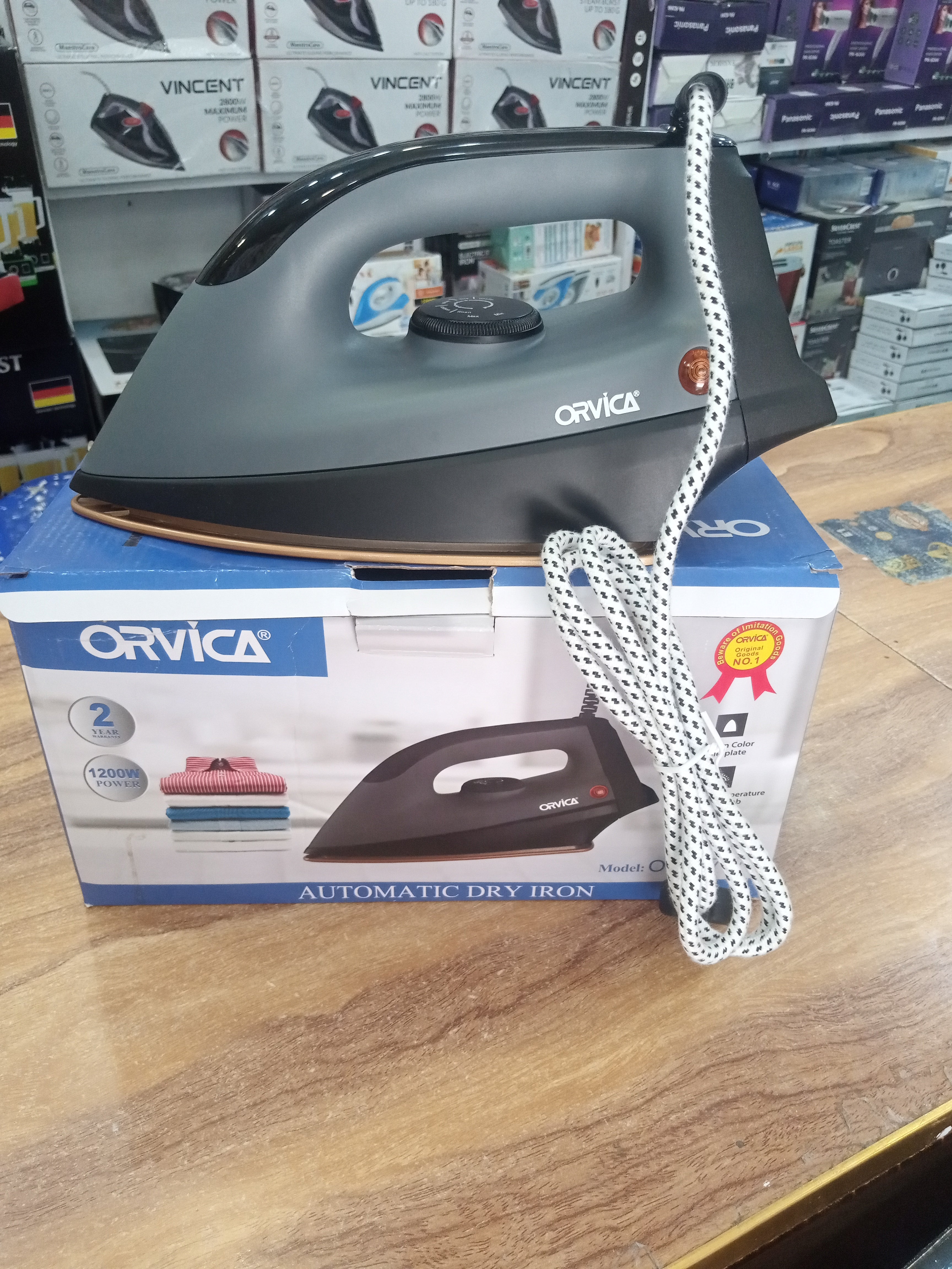 ORVICA dry iron