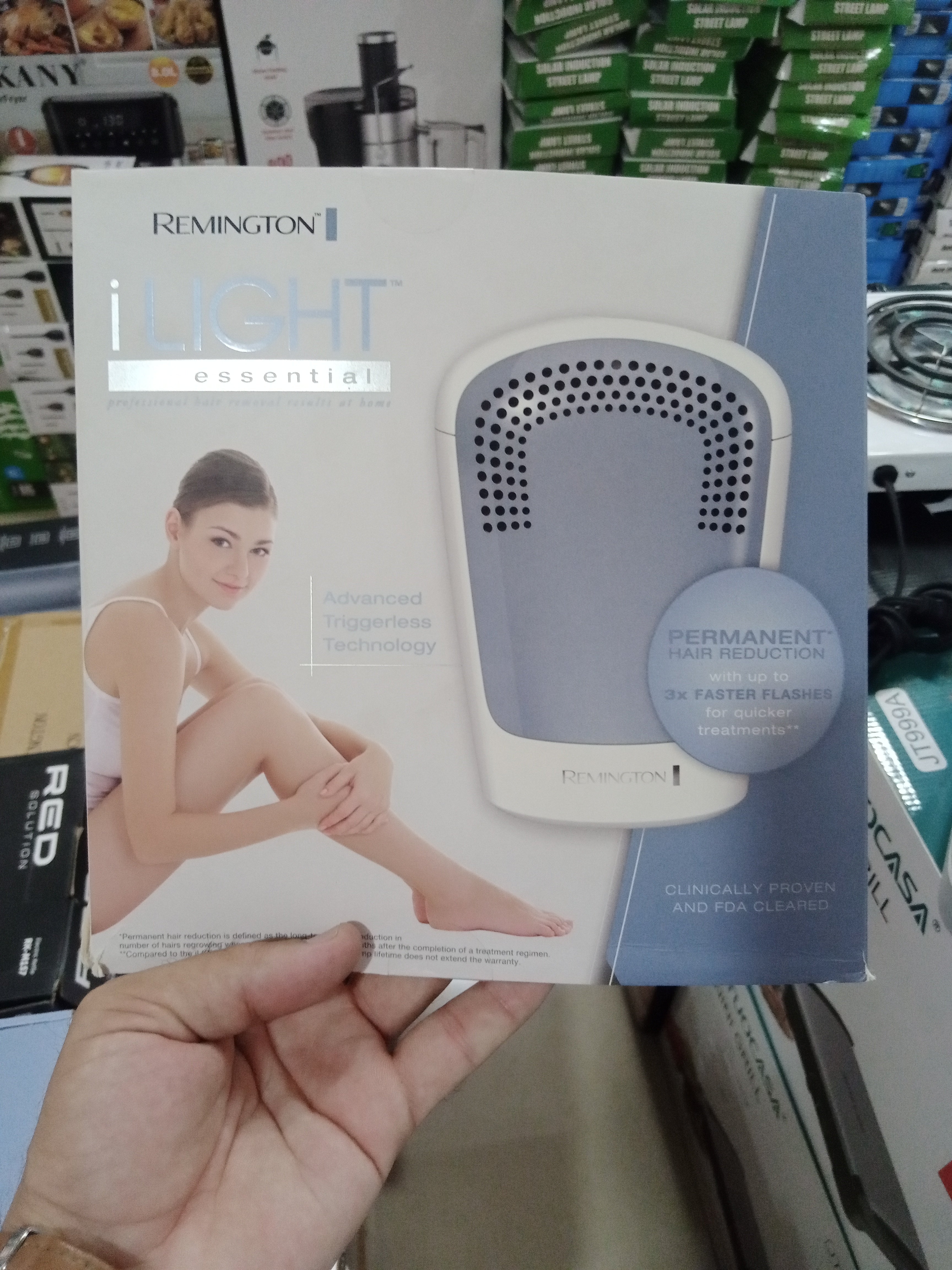 Remington I-Light IPL Permanent Hair Removal Laser