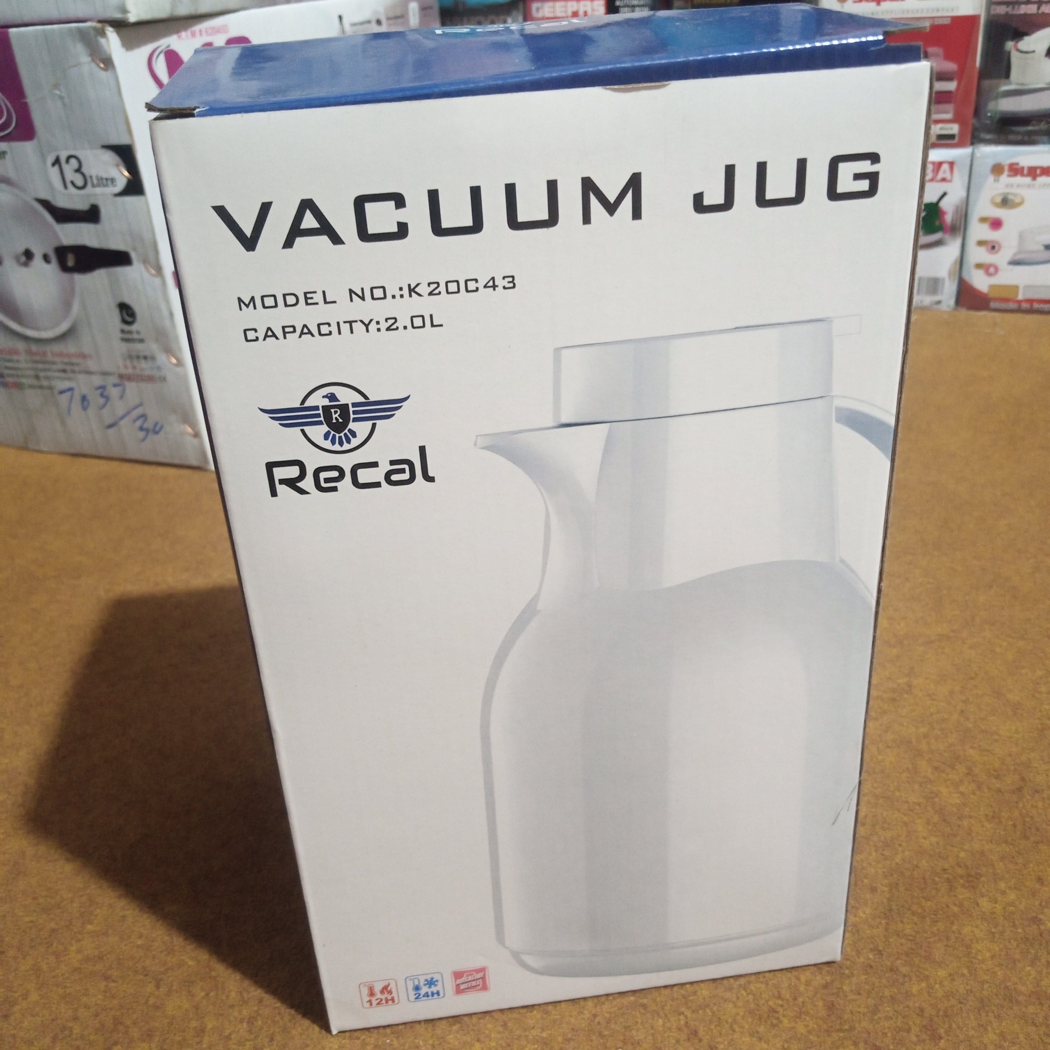 Lot Imported RECAL Vacuum Jug/Thermos