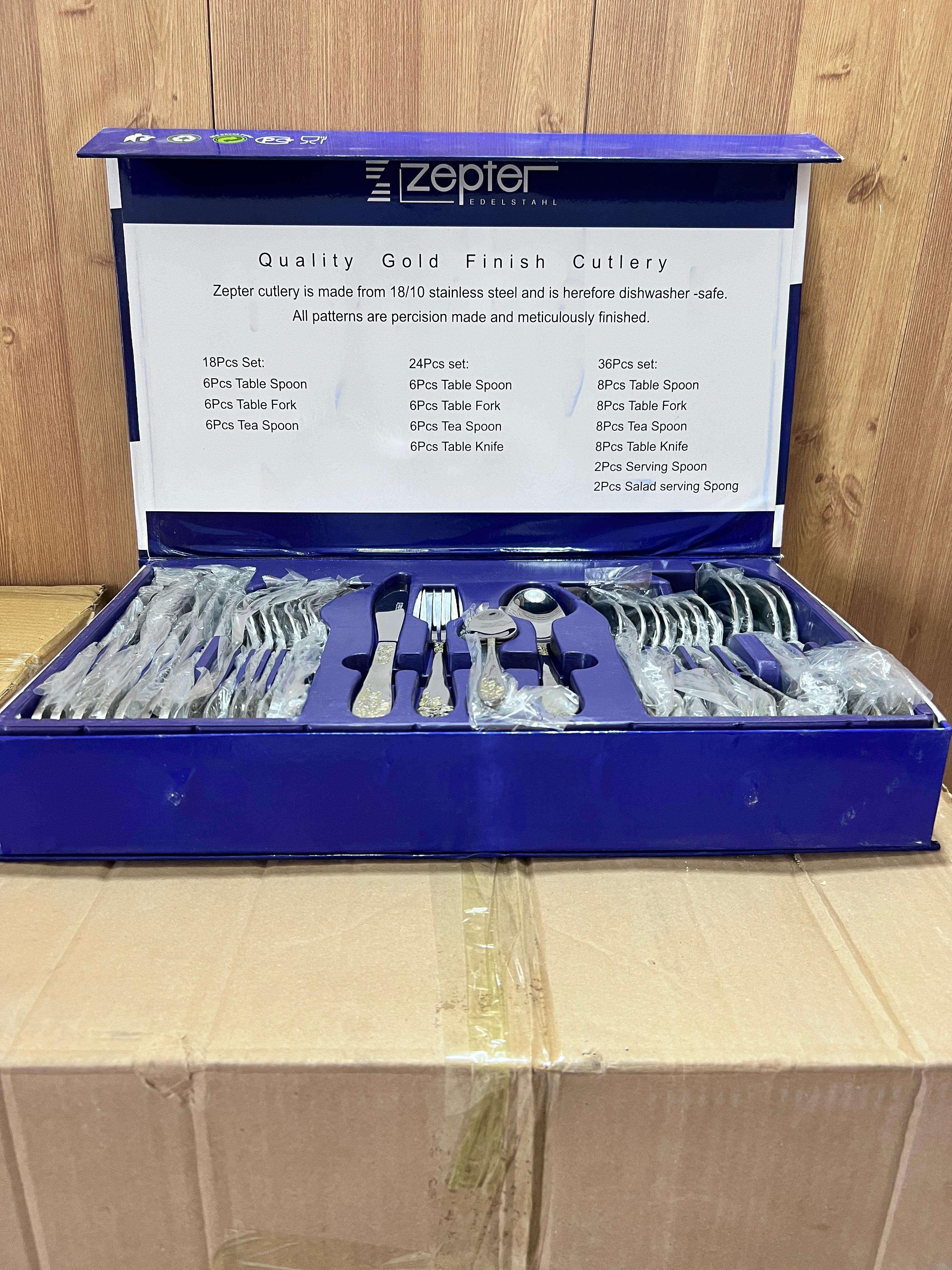 Germany Lot Imported ZEPTER Cutlery Set 36PCs