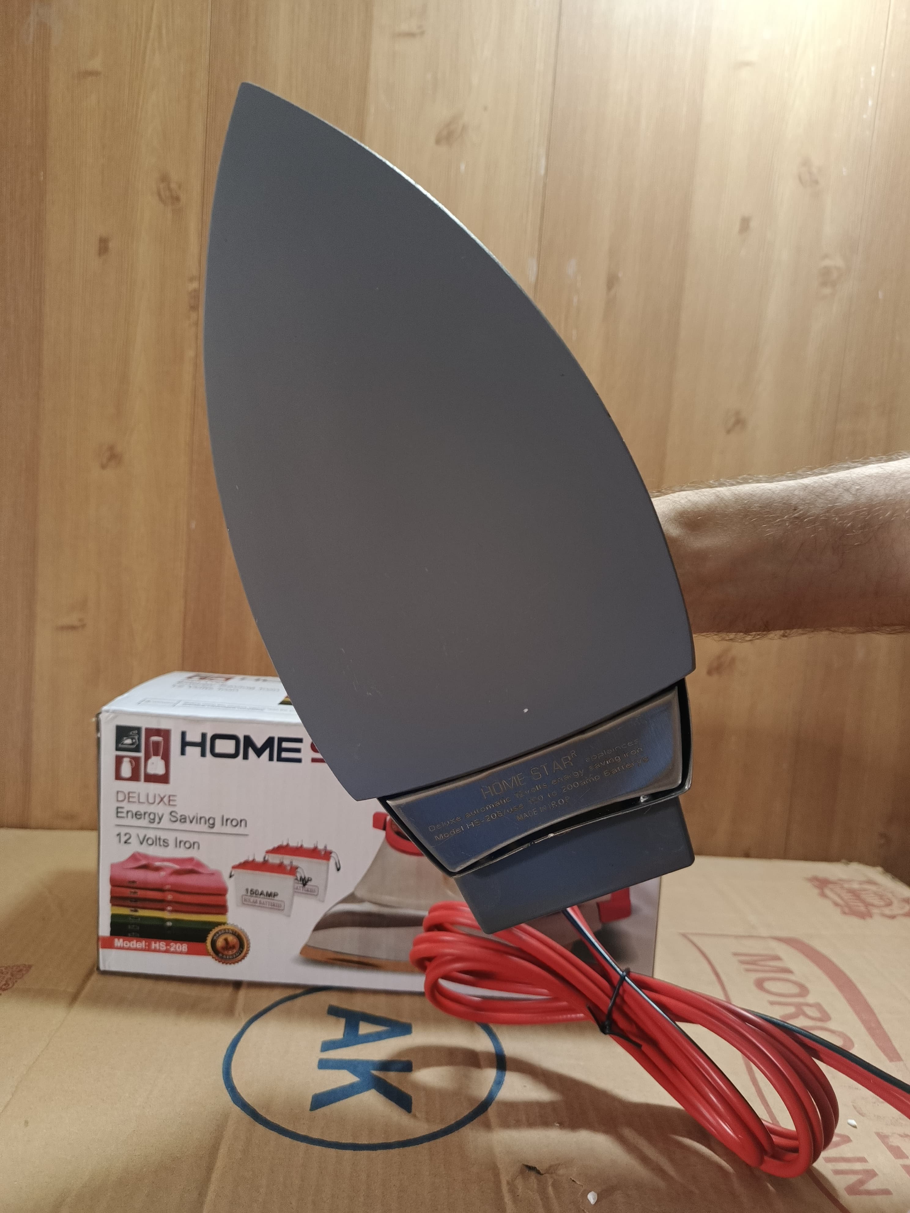 "Home Star" Solar Iron/Energy Saving Iron.