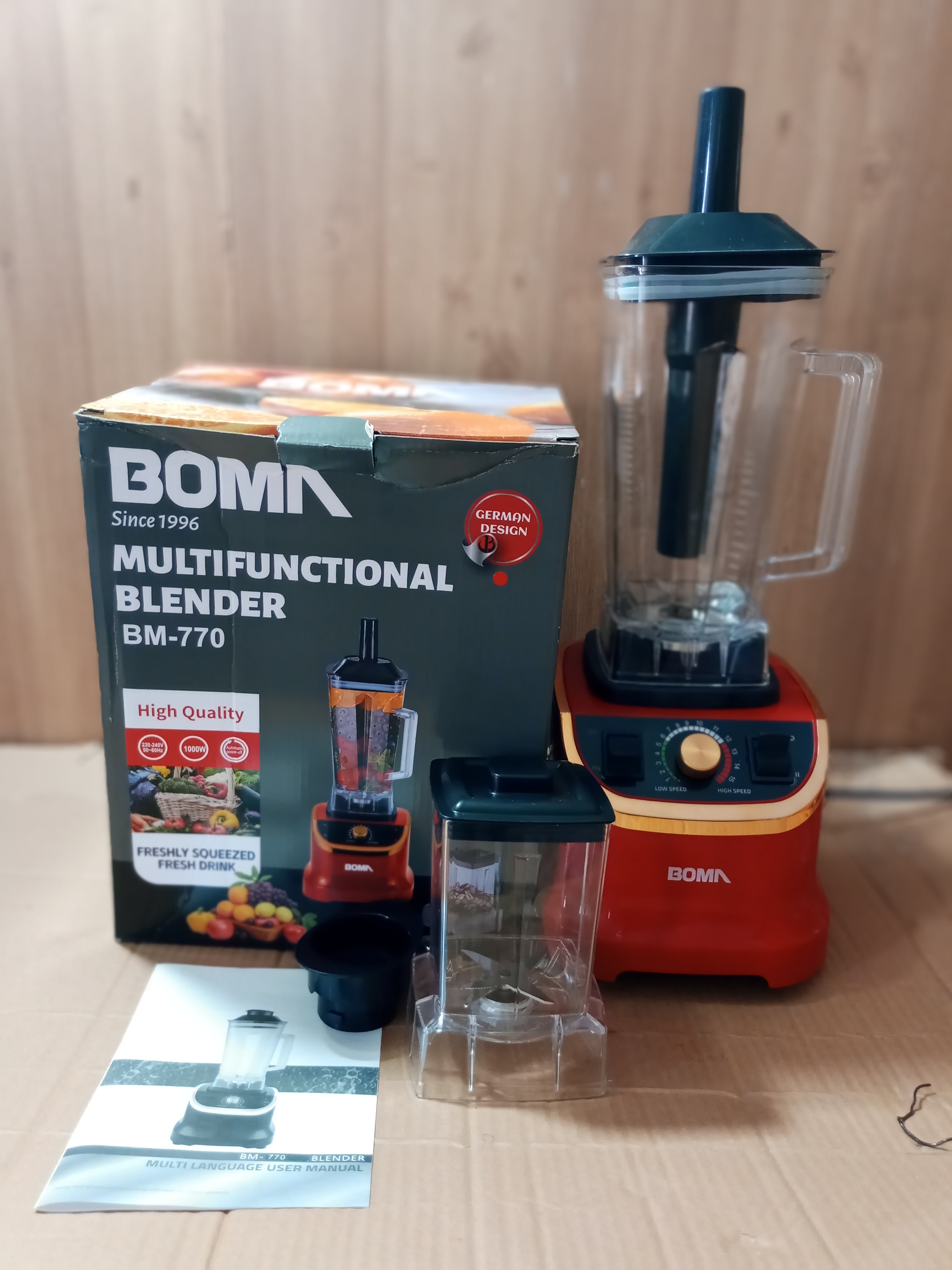 Germany Lot Imported BOMA Multi-functional Blender