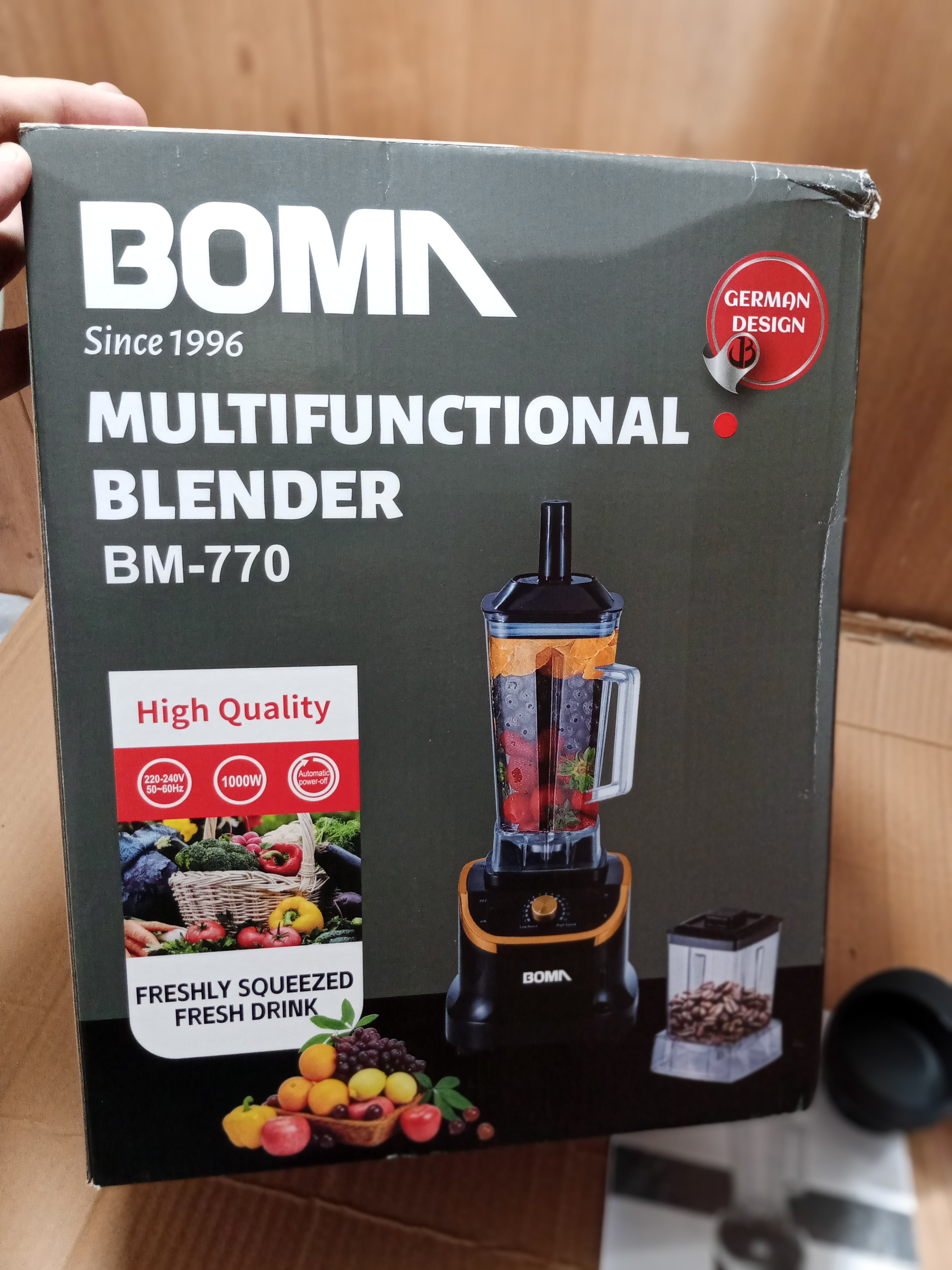 Germany Lot Imported BOMA Multi-functional Blender