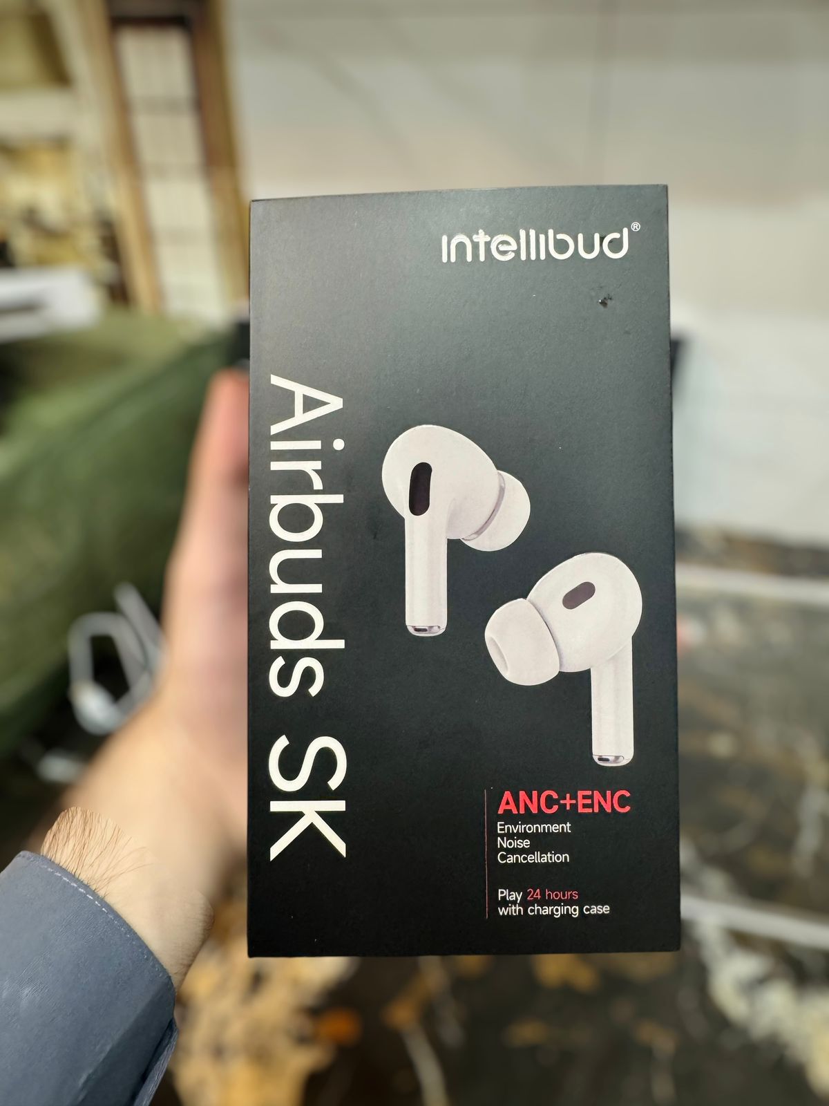 Intellibud ANC+ENC Earbuds with Touch Control