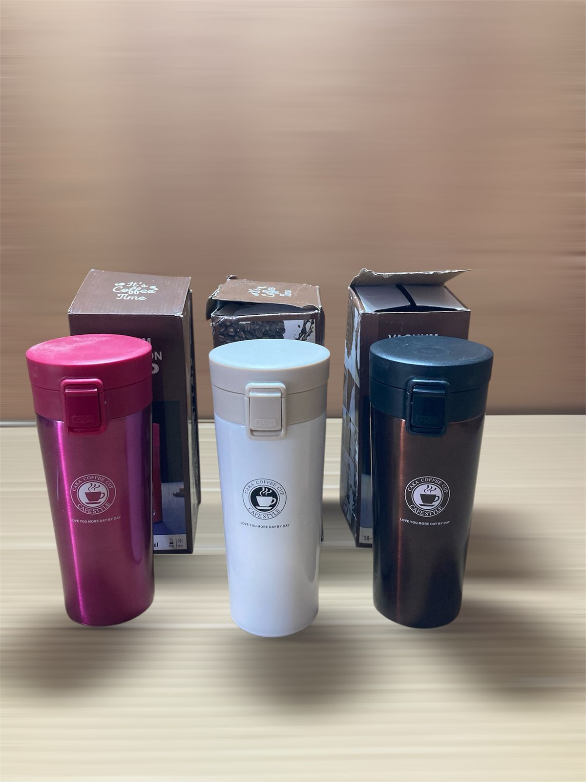 Travel Stainless Steel Insulated Coffee Mug 500ML