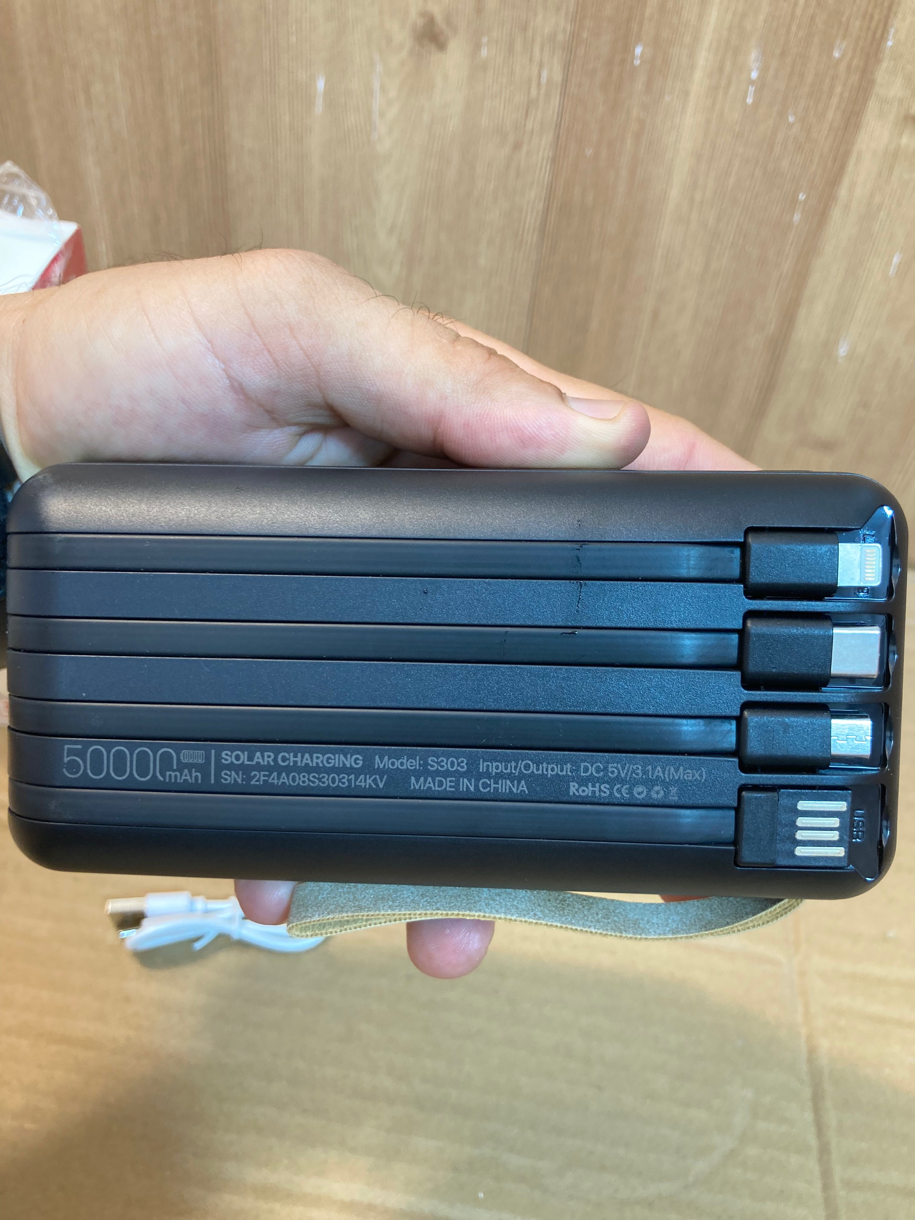 Kamal Solar Energy Fast Power Bank 50,000mAh