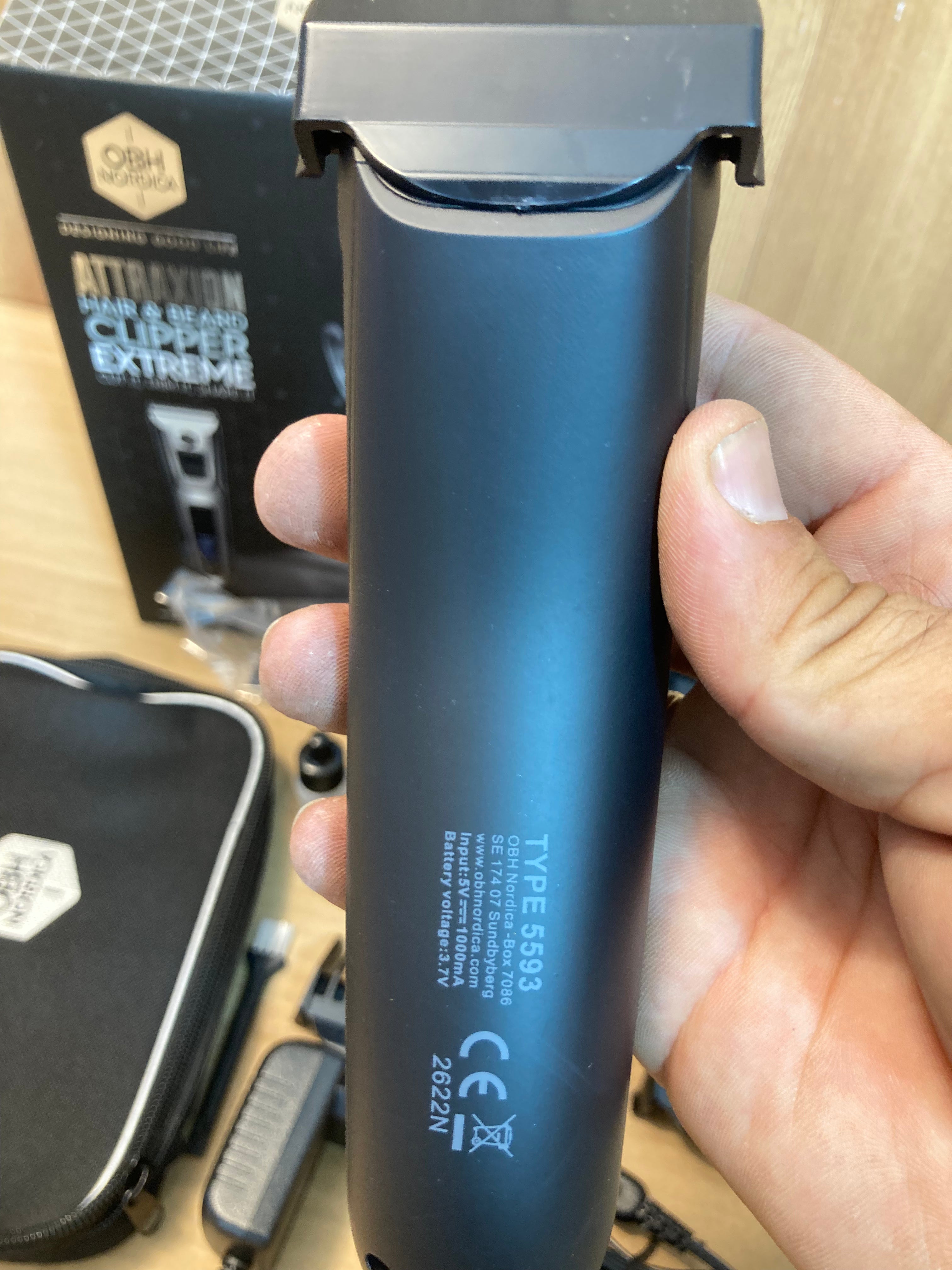 Denmark OBH NORDICA Professional Hair Trimmer