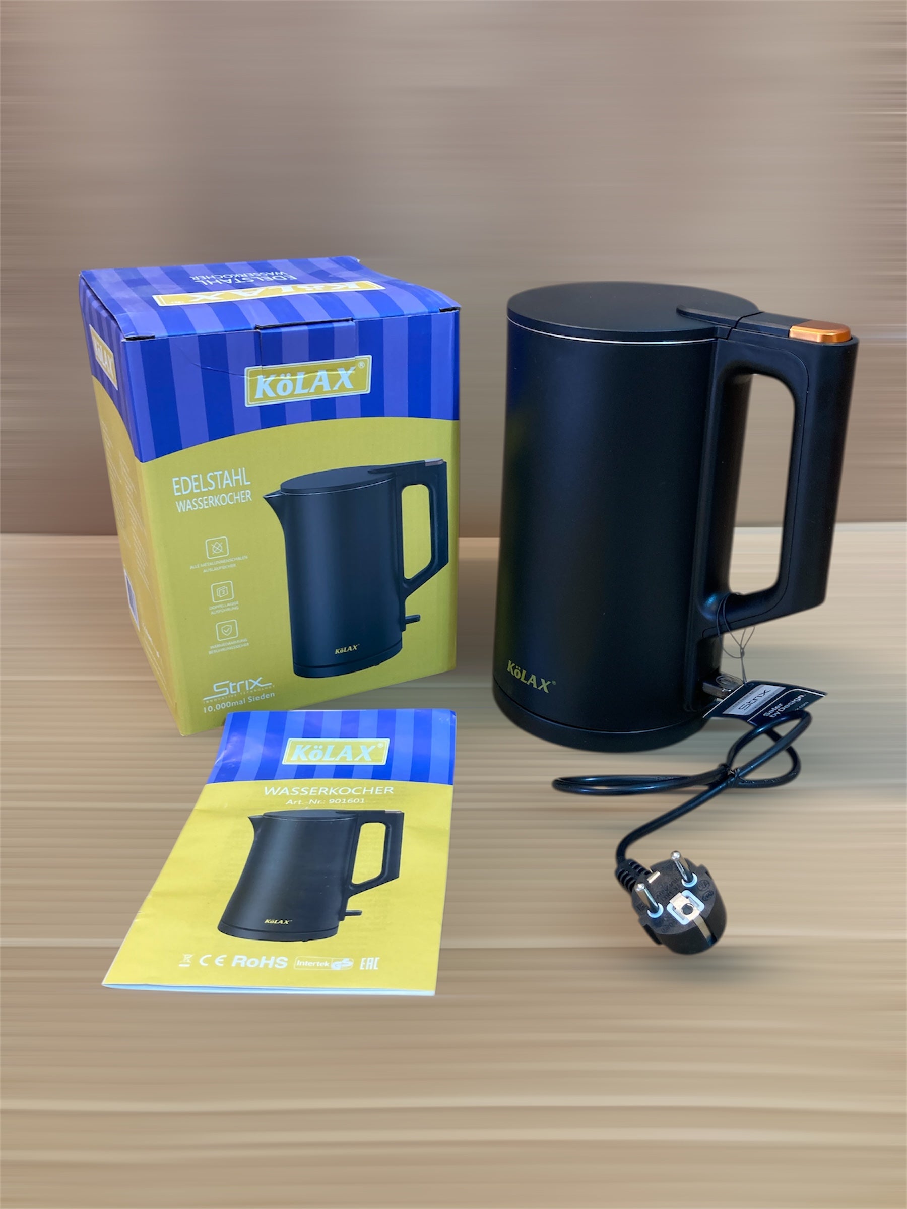 KoLAX Germany Cool in Touch Electric Kettle 1.7L
