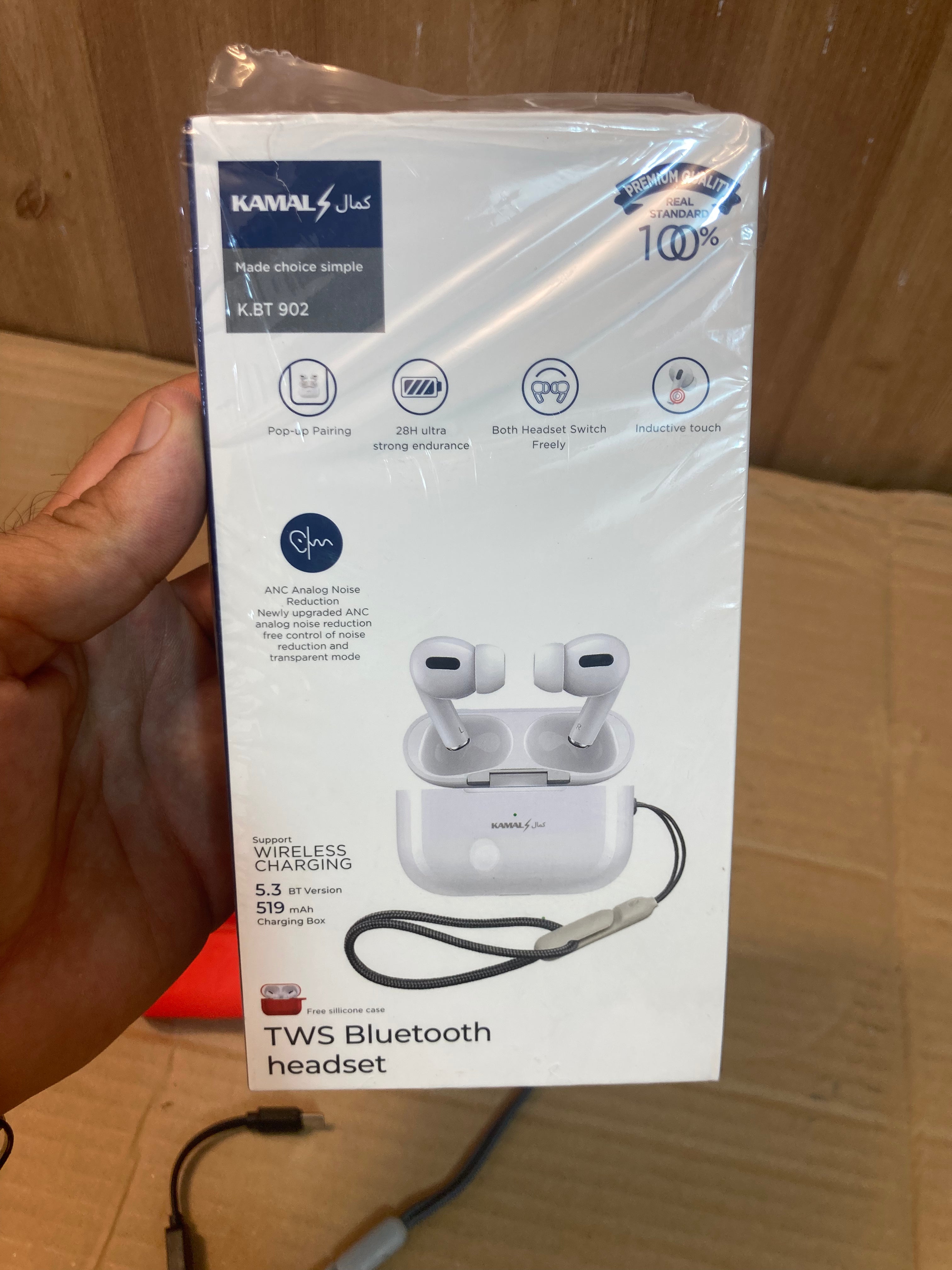 Kamal ANC AirPods/Earbuds K.BT 902