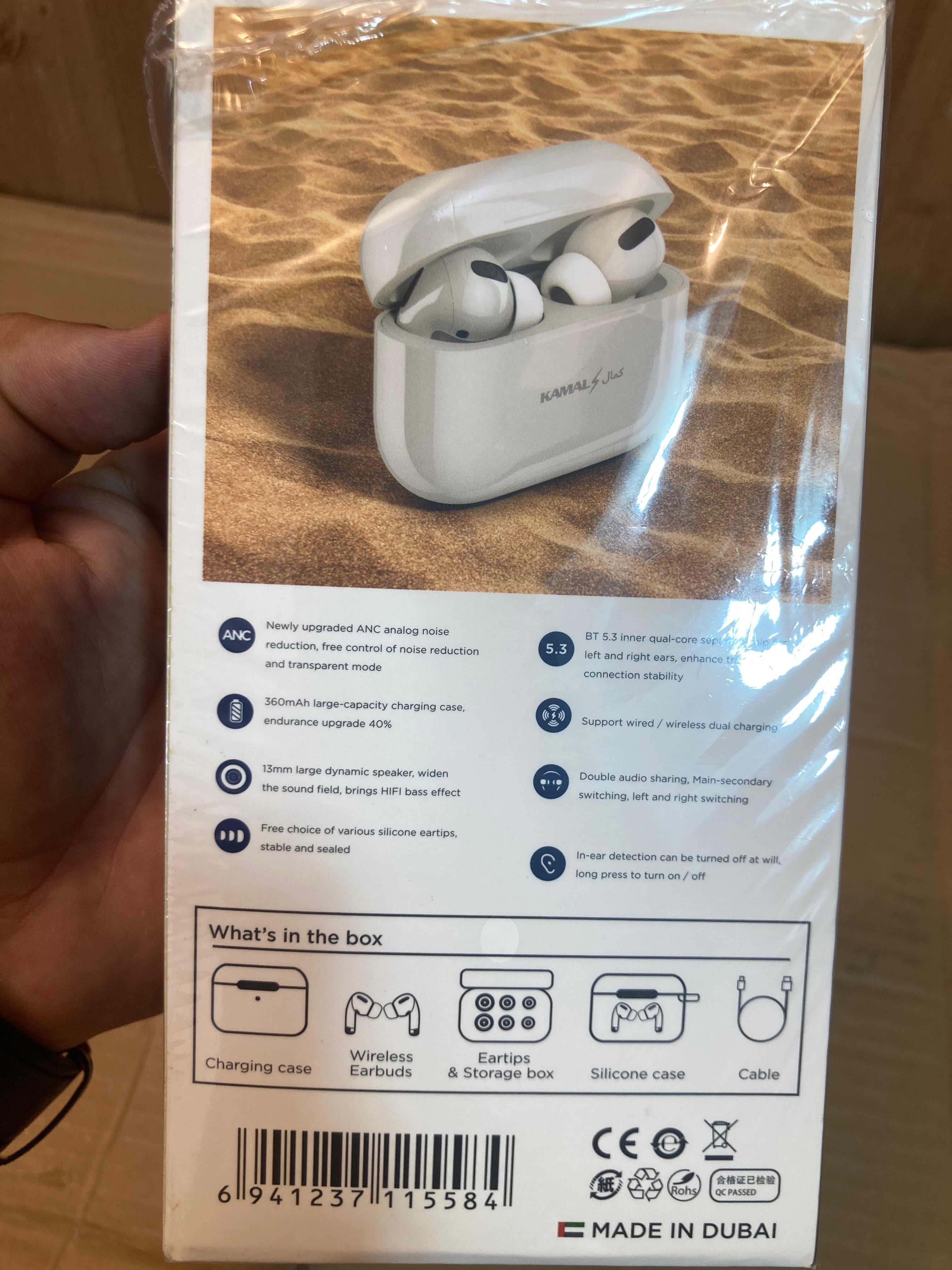 Kamal ANC AirPods/Earbuds K.BT 902
