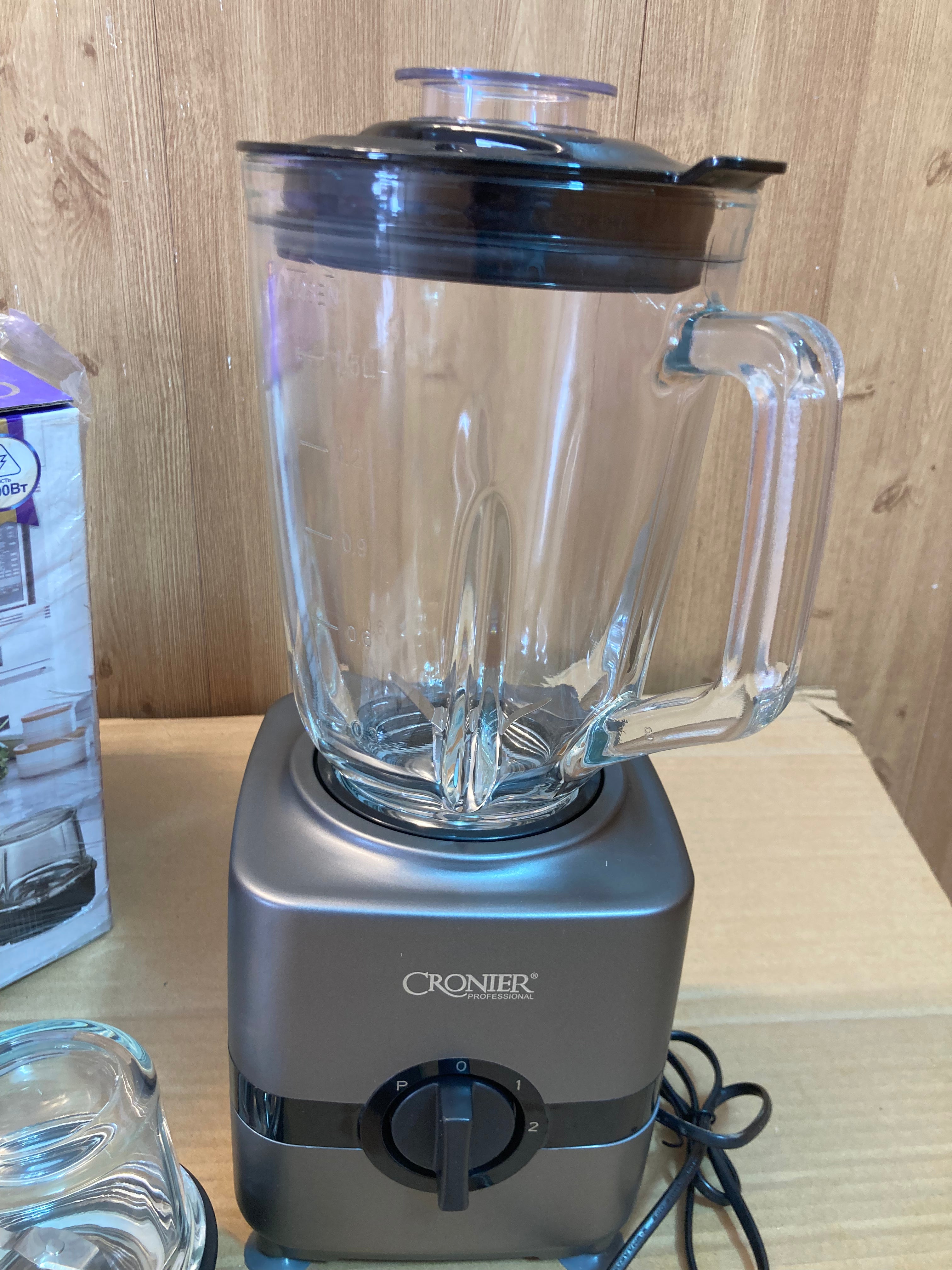 Cronier Russia 2-in-1 Blender & Grinder 1200W & 1.5L