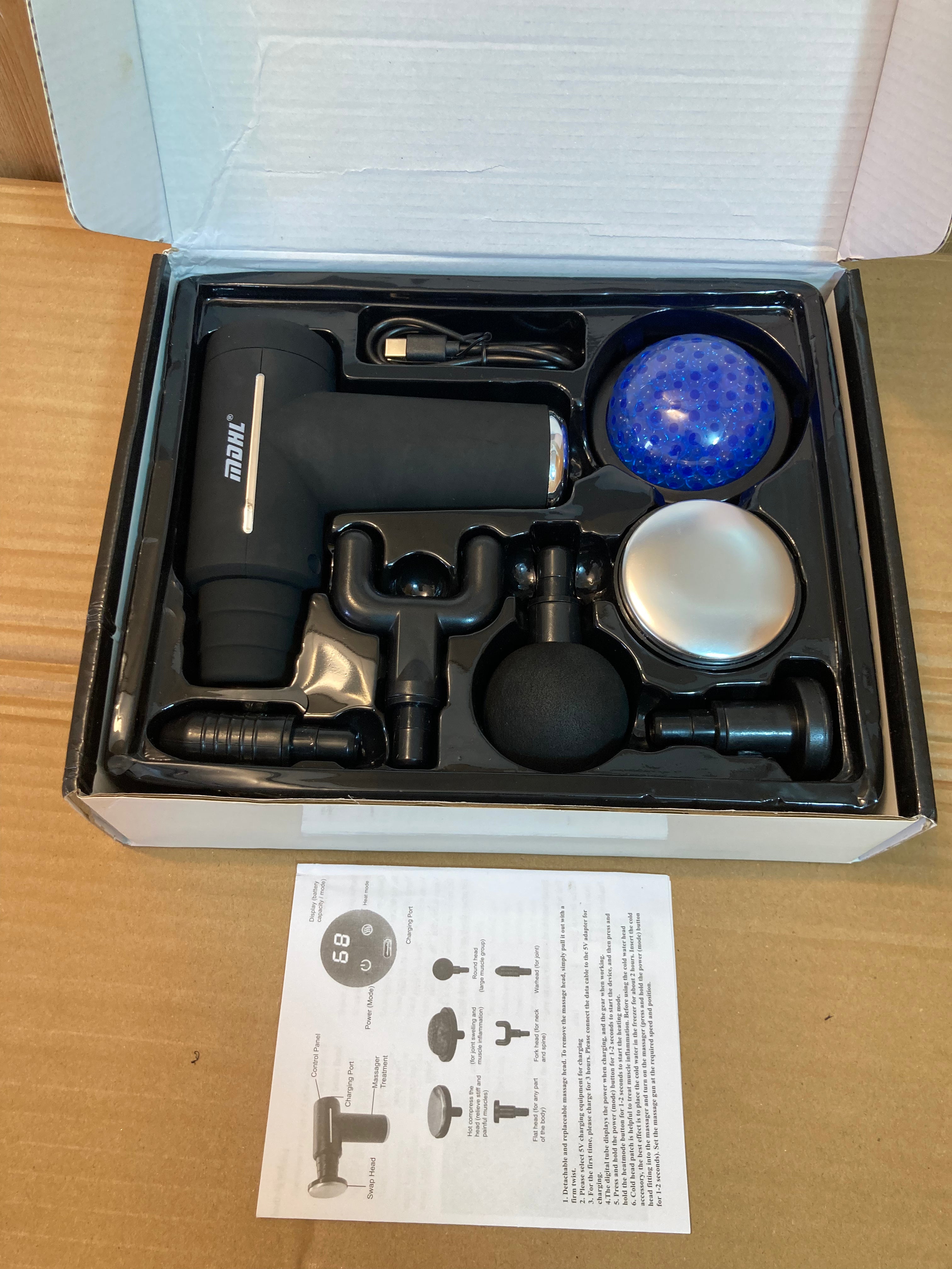MDHL Hot & Cool Relaxing Pain Relief Massager