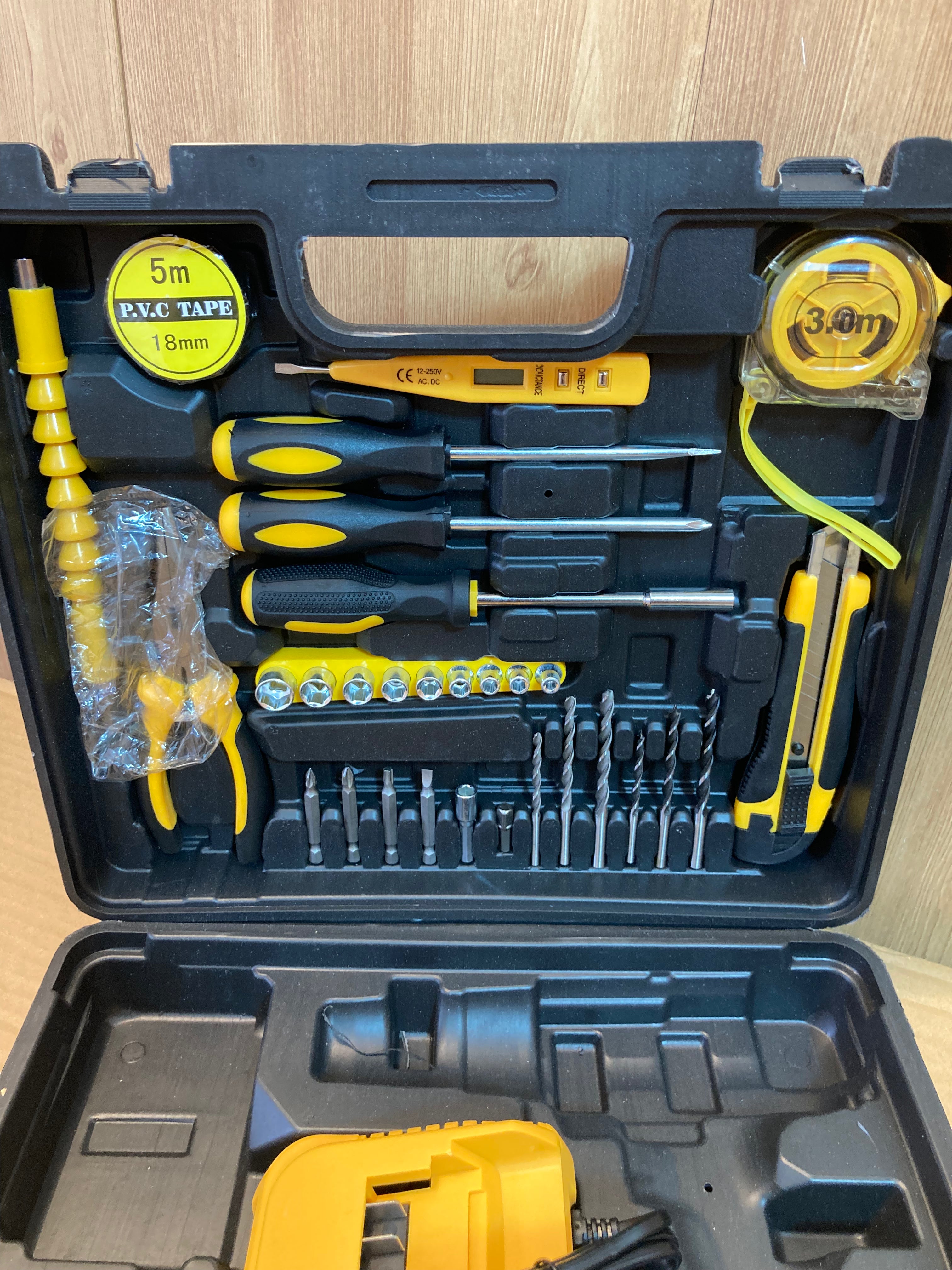 DEWALT Drill Machine with Tool Kit Set: Power and Precision in One Package