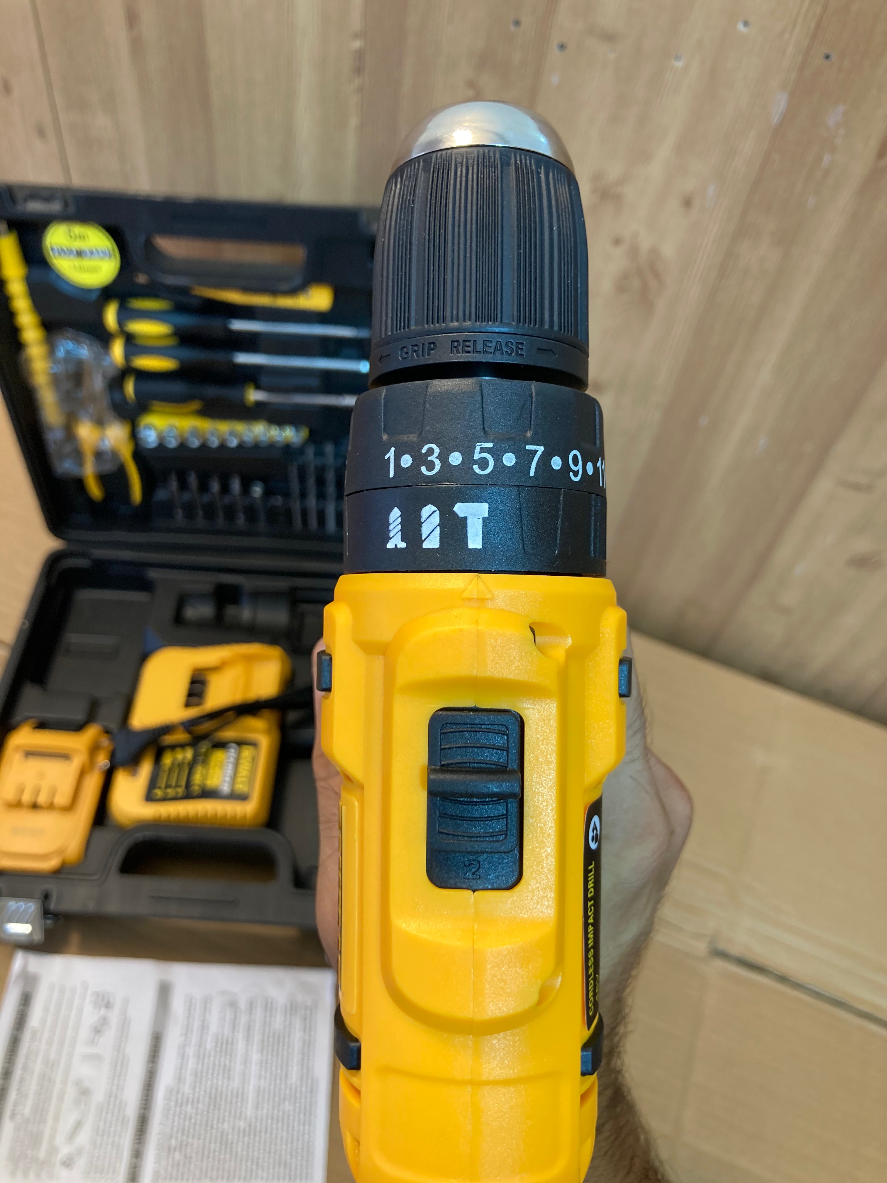 DEWALT Drill Machine with Tool Kit Set: Power and Precision in One Package