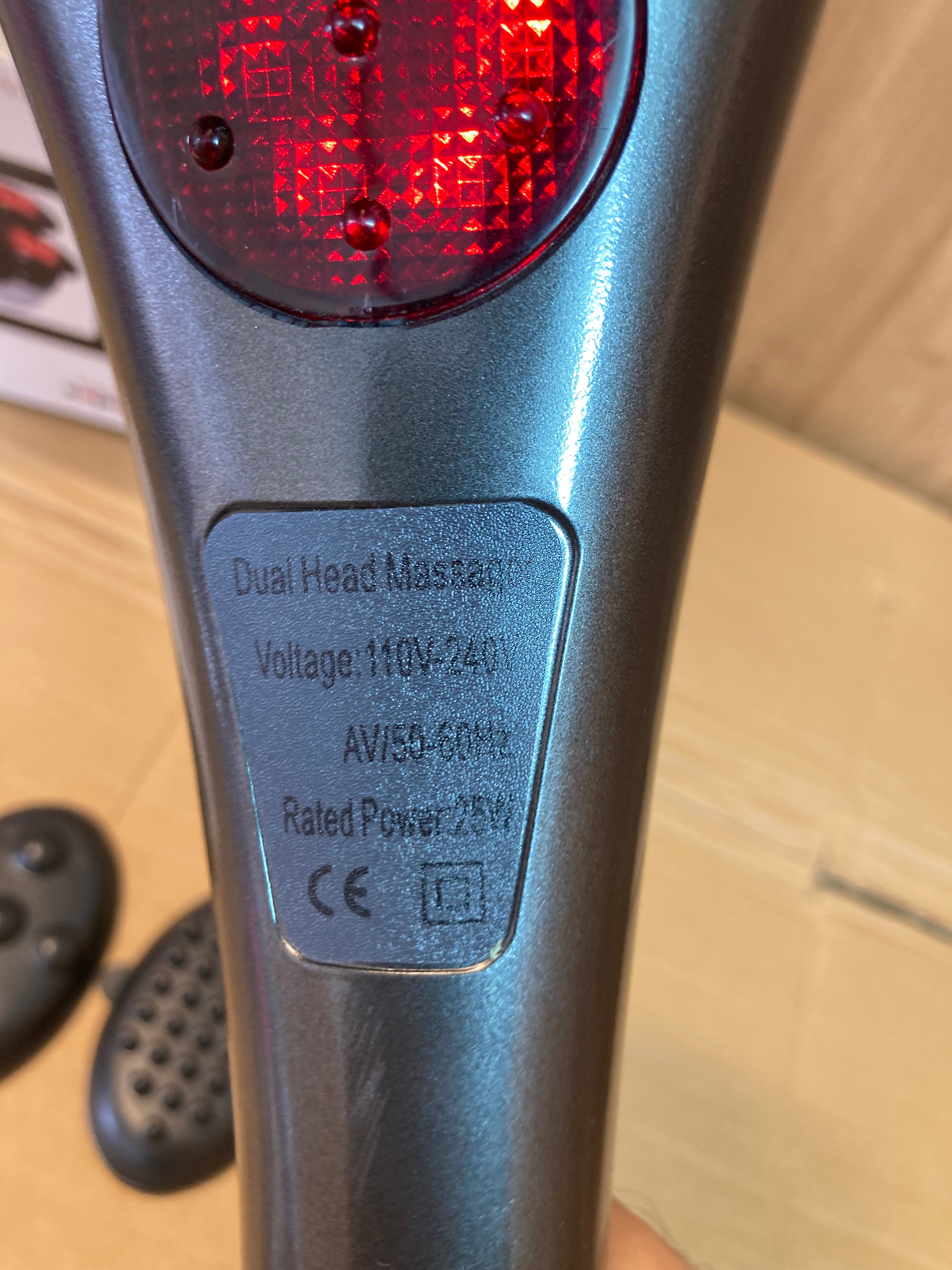 Blue Idea Full Body Handheld Powerful Double Head Massager