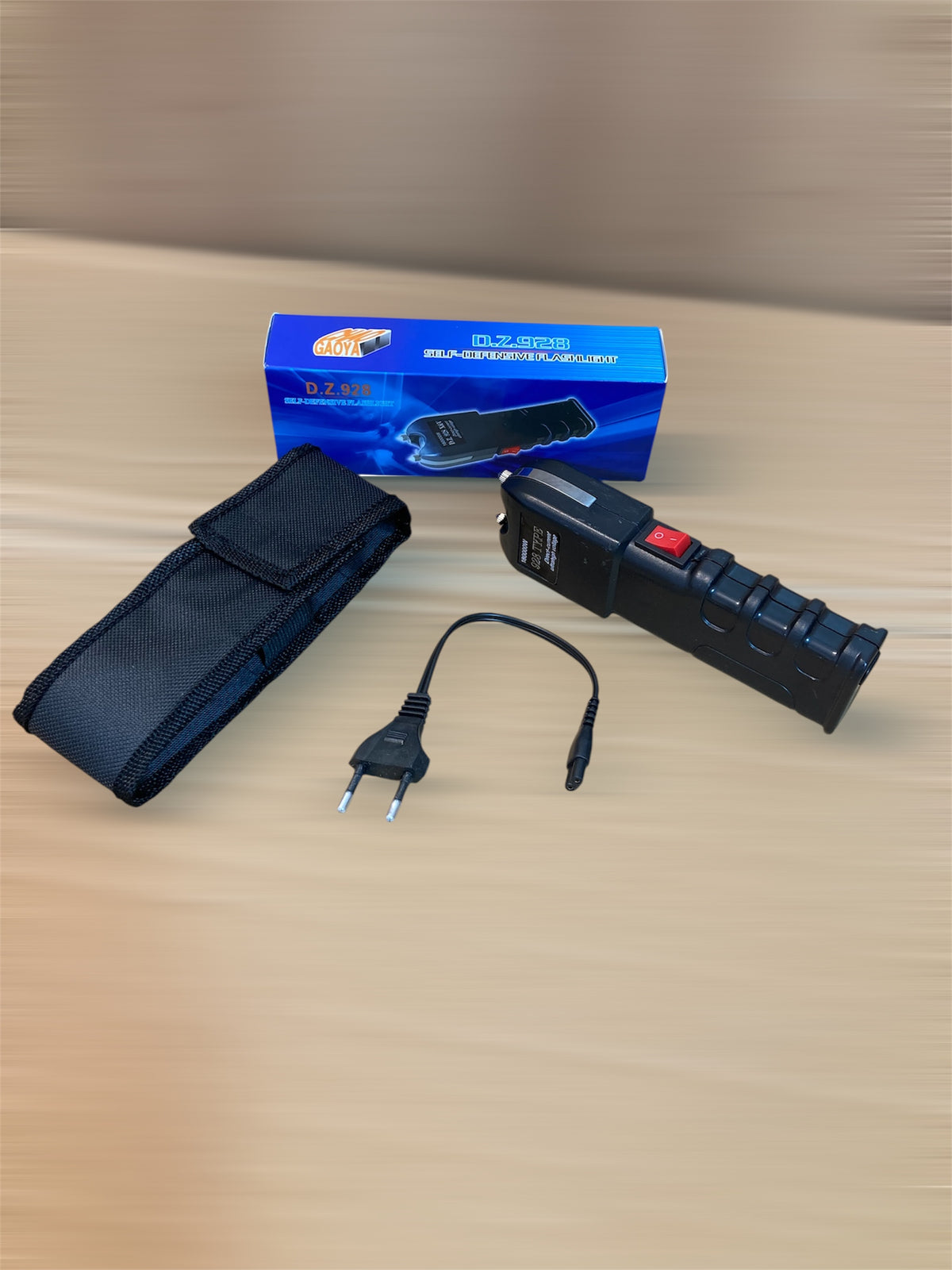 Self Defensive Stun Gun Taser with Flashlight 928 Type – 12000k Volt