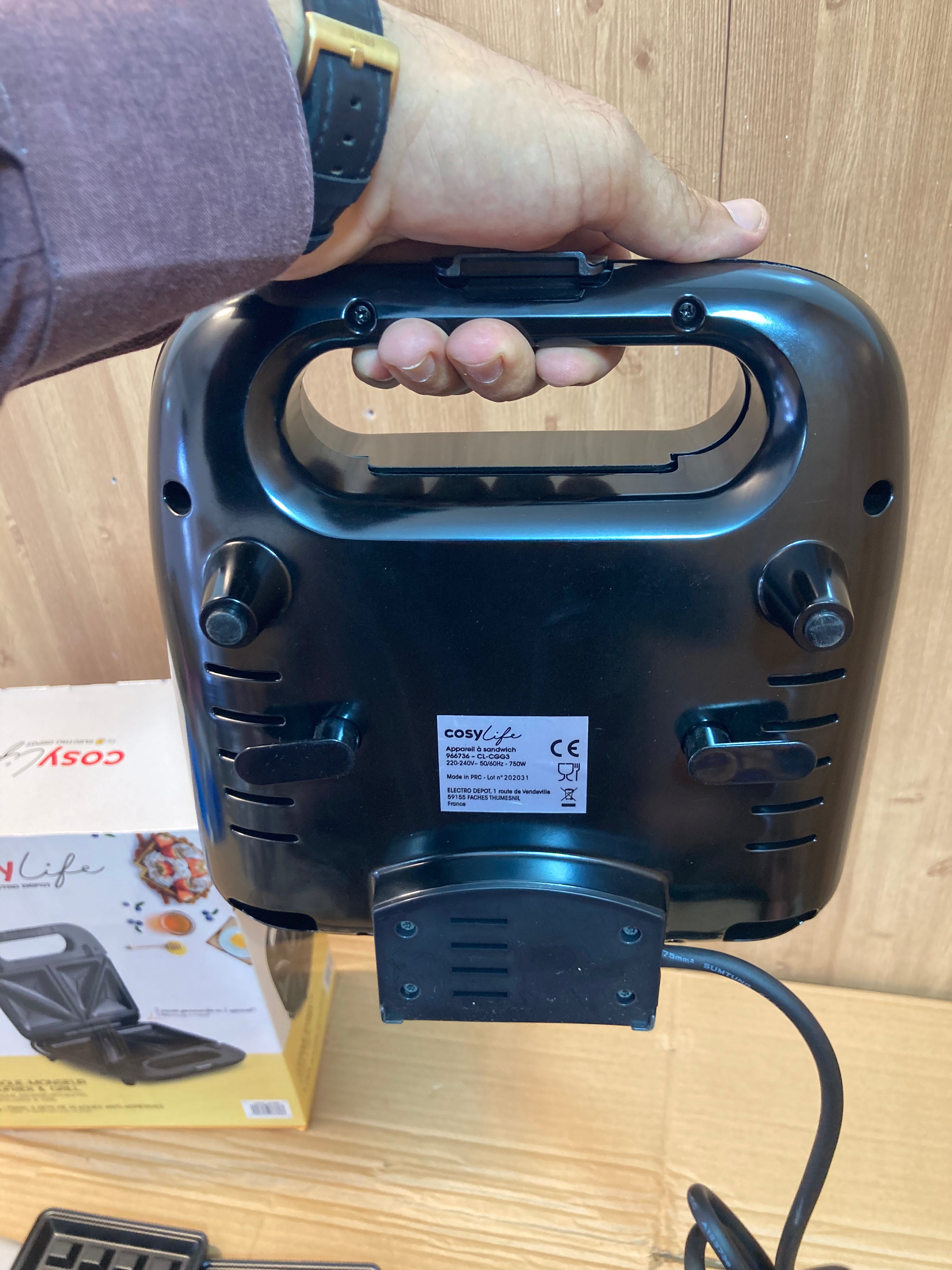Lot Imported Cosy Life Sandwich Maker 750W