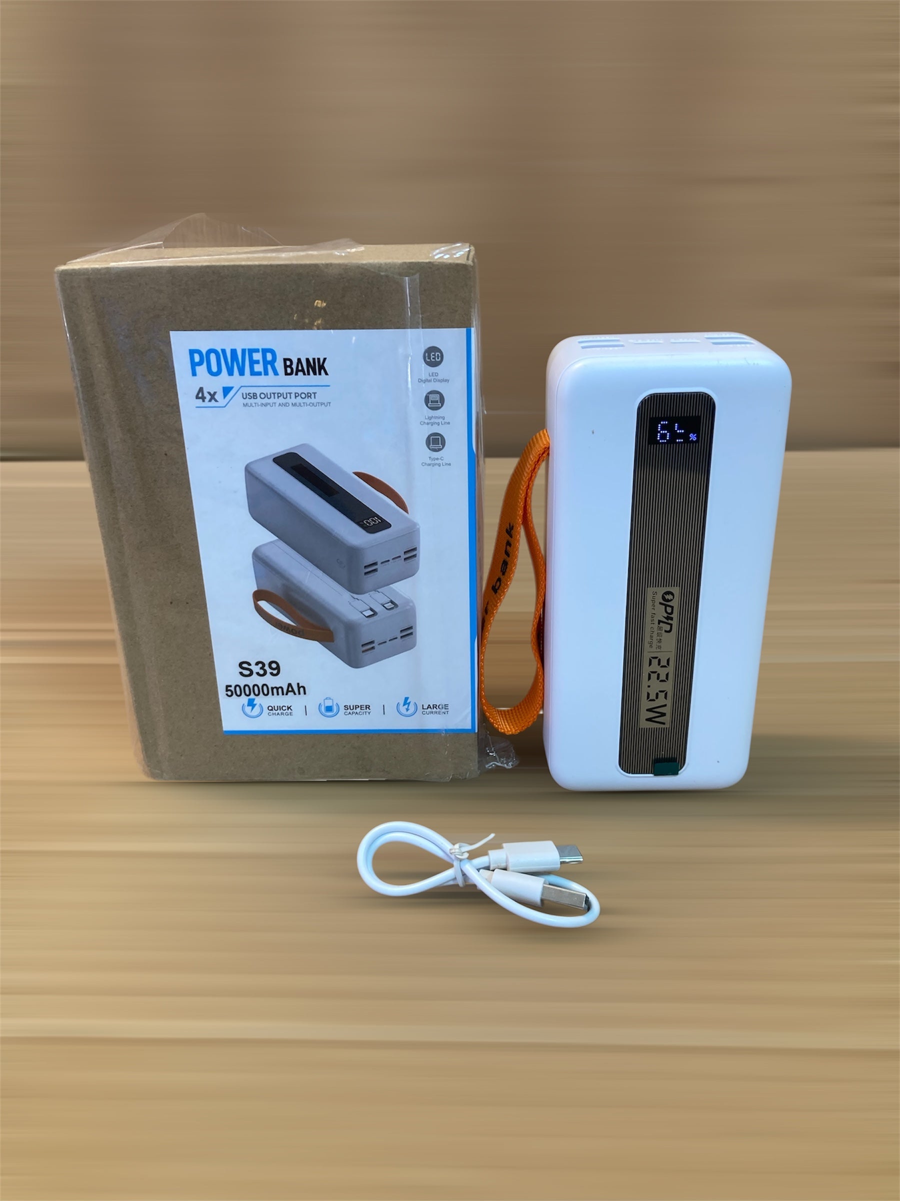 ANKER 22.5W Fast Charging Power Bank 50,000mAh