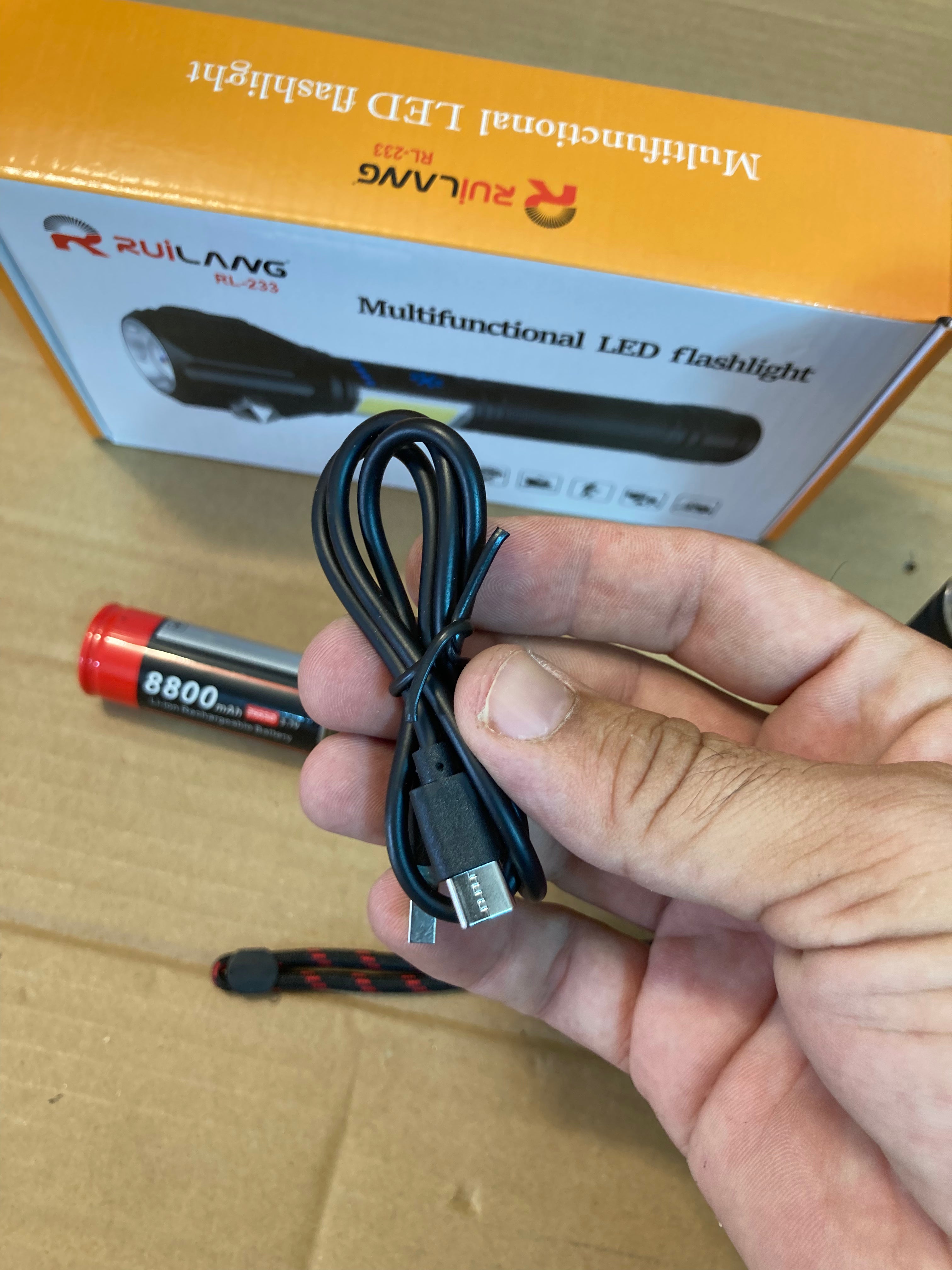 Ruilang Multifunctional LED Flashlight/Torch RL233