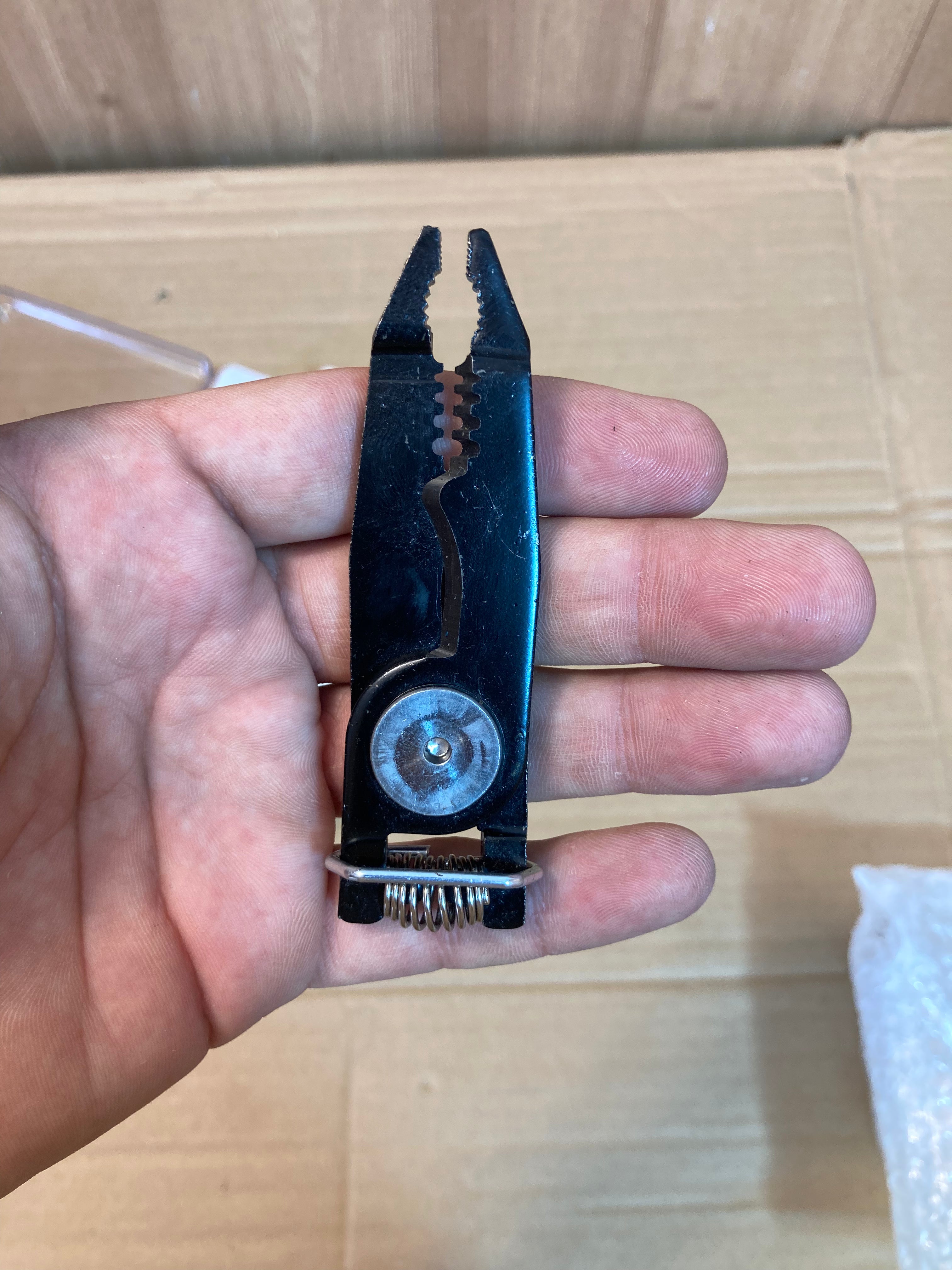 Multifunctional 6-in- Pliers with Tester & Interchangeable Heads