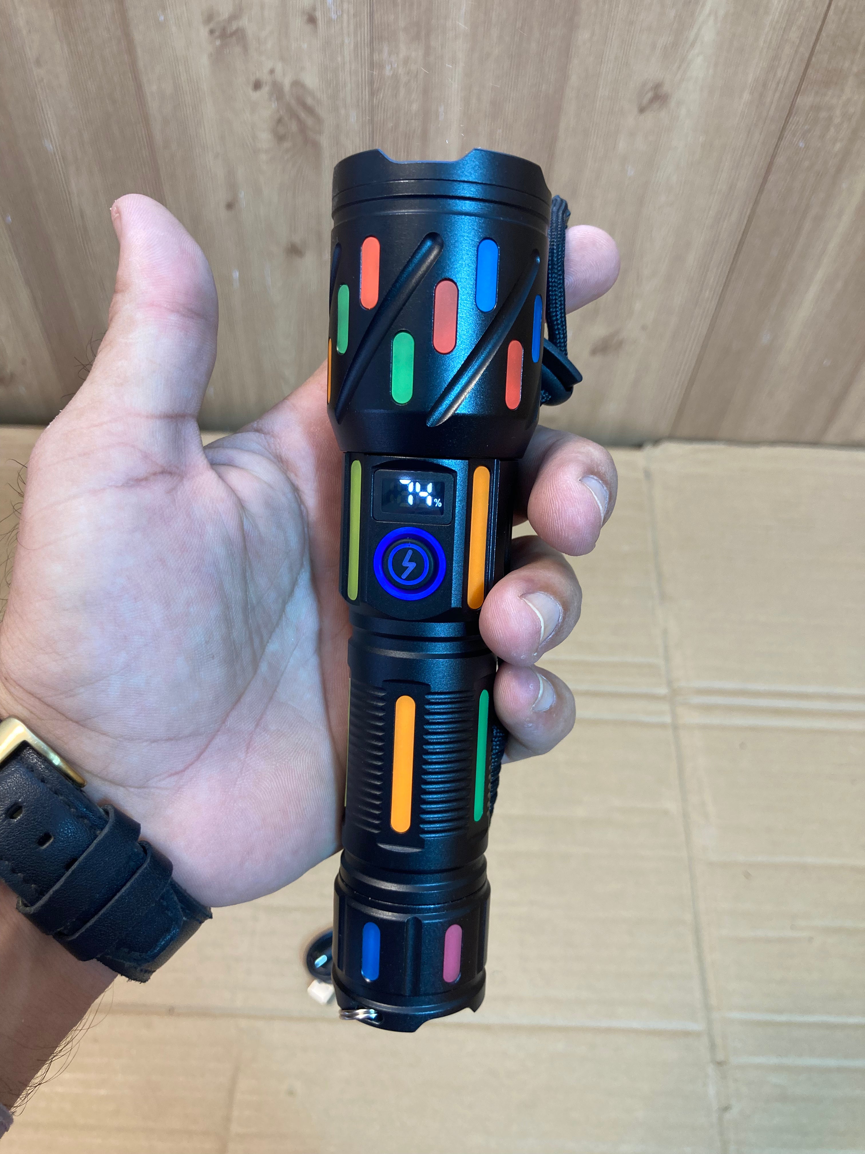 COBA Digital Long Range Compact Flashlight - Torch CB-G706