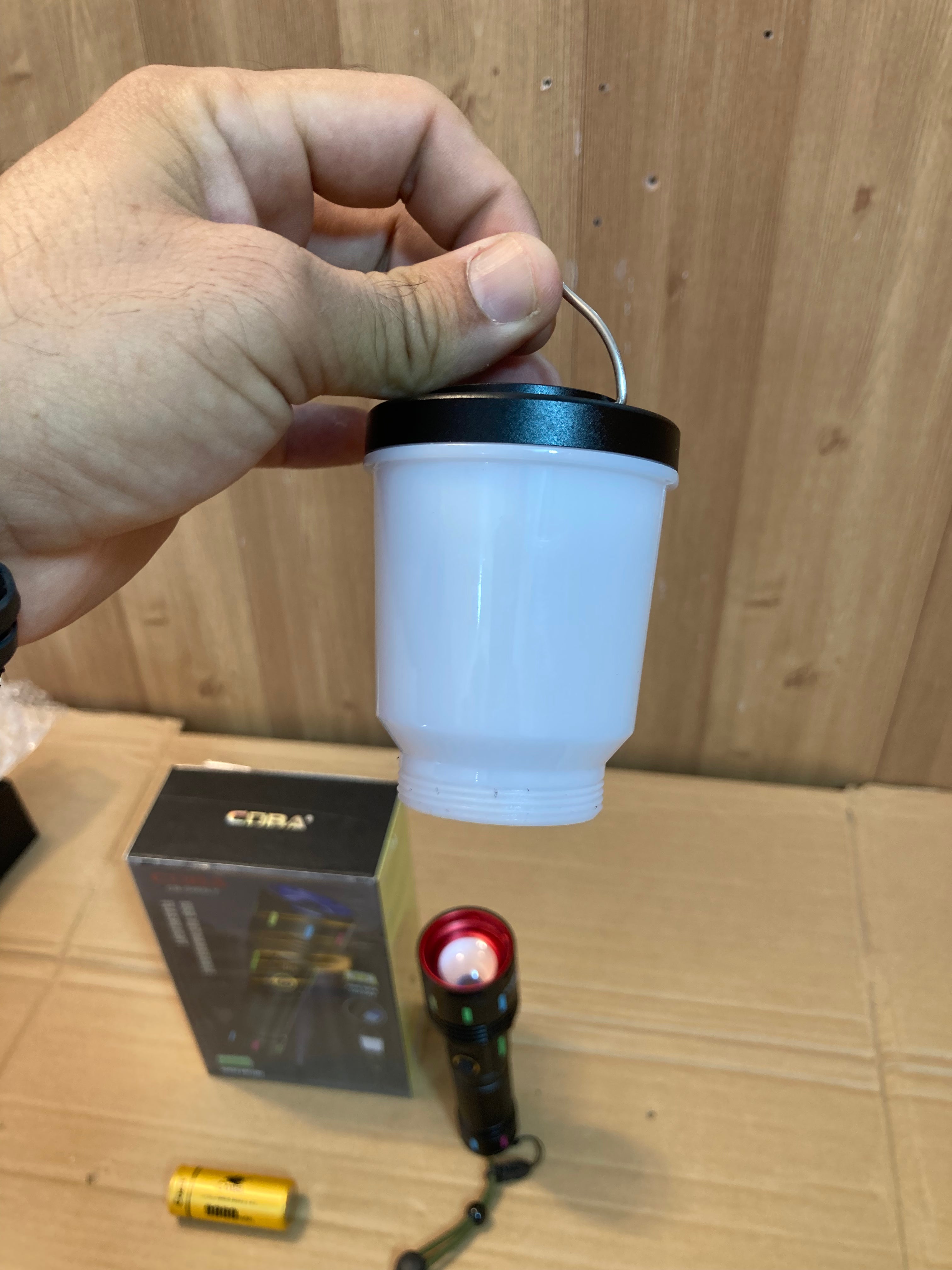 COBA Digital Lamp Flashlight - Torch CB-G668LY-X