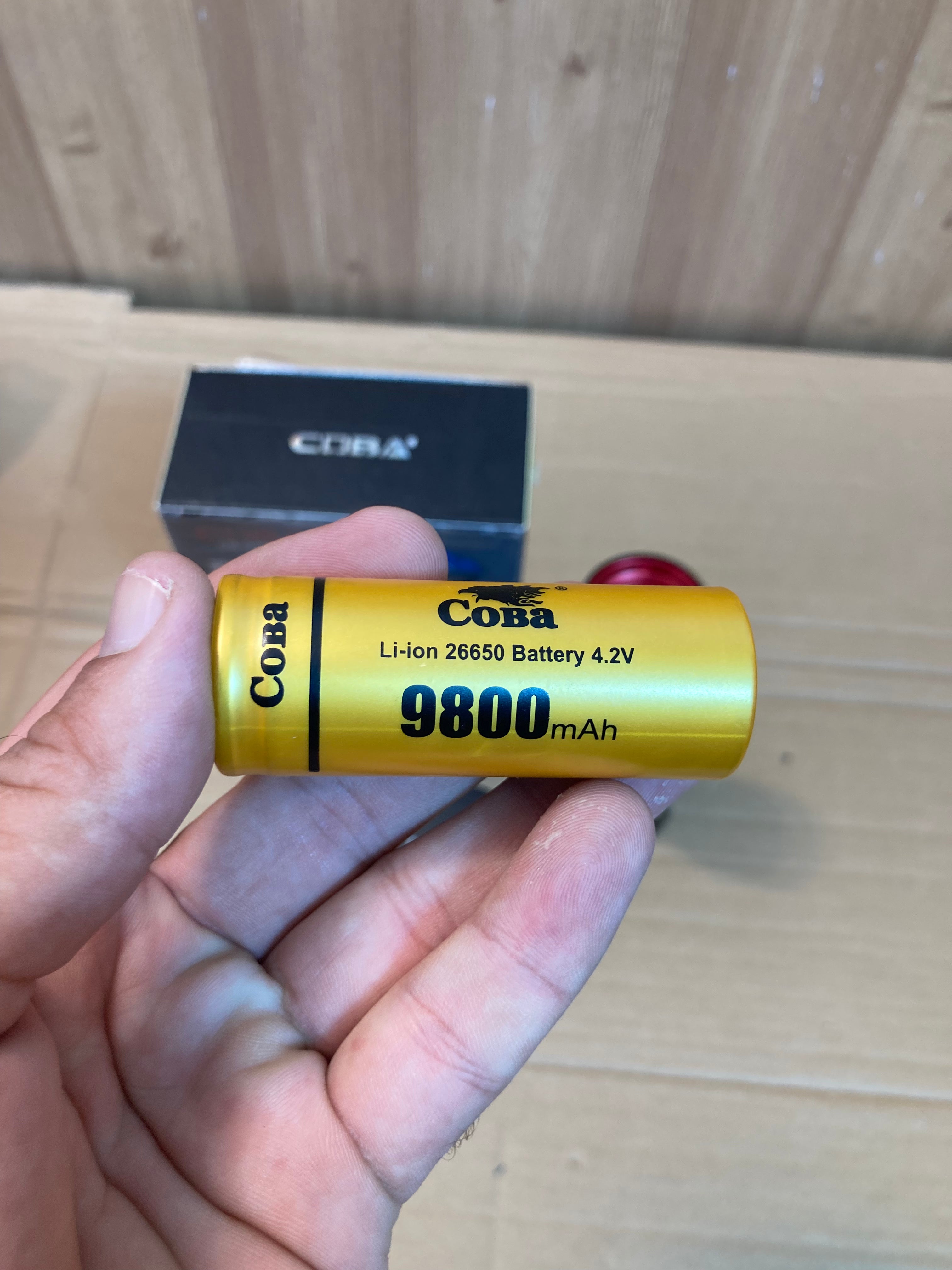 COBA Digital Lamp Flashlight - Torch CB-G668LY-X