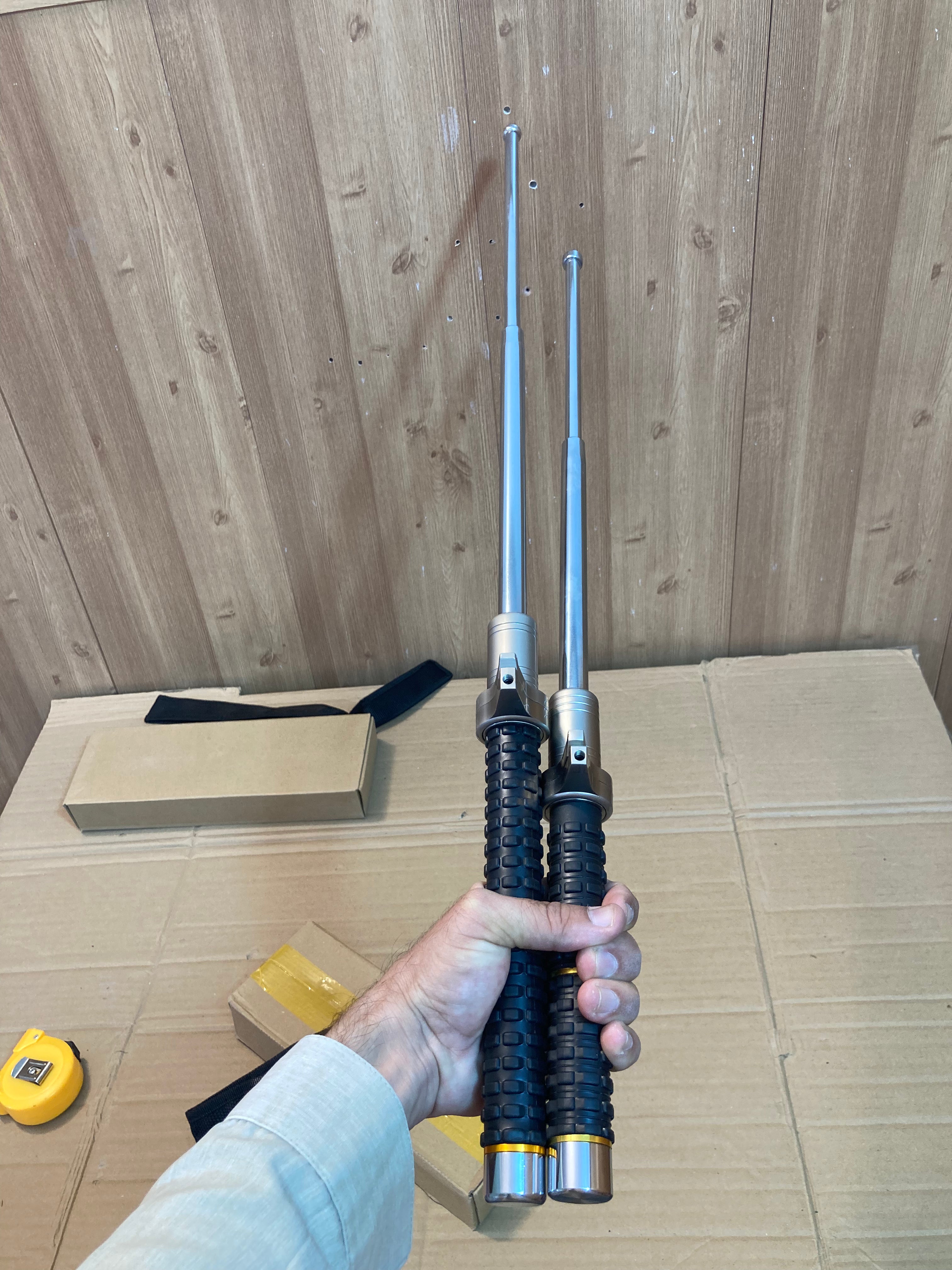 Retractable Batton Multifunctional Self Defence Retractable Stick - Telescopic Baton – AL ...