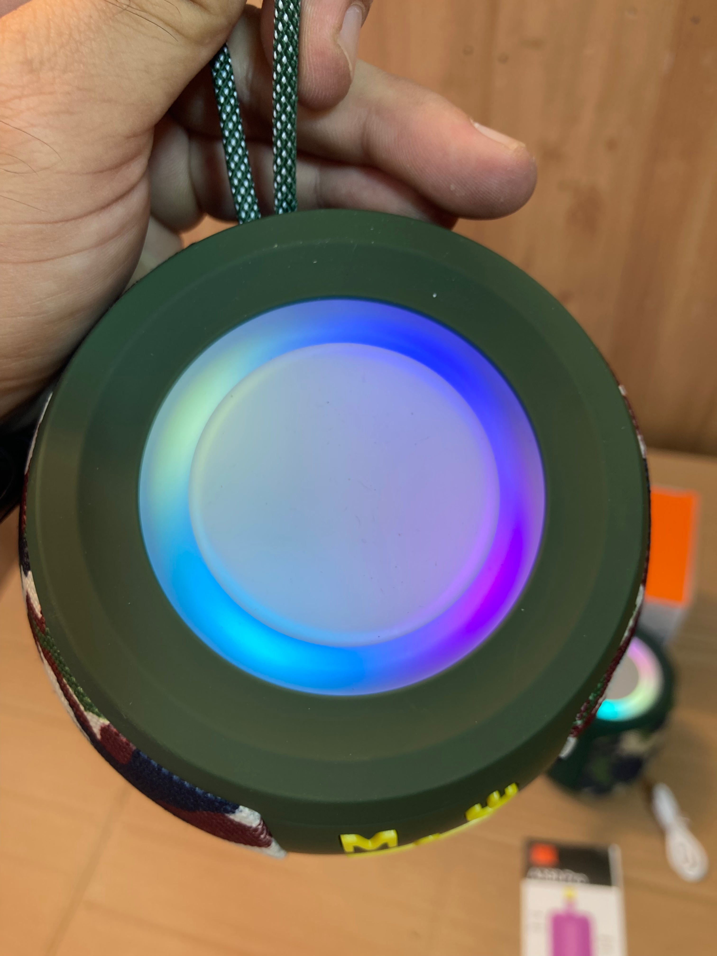 Lot Imported Rechargeable Portable Bluetooth Wireless Speaker with RGB Lights