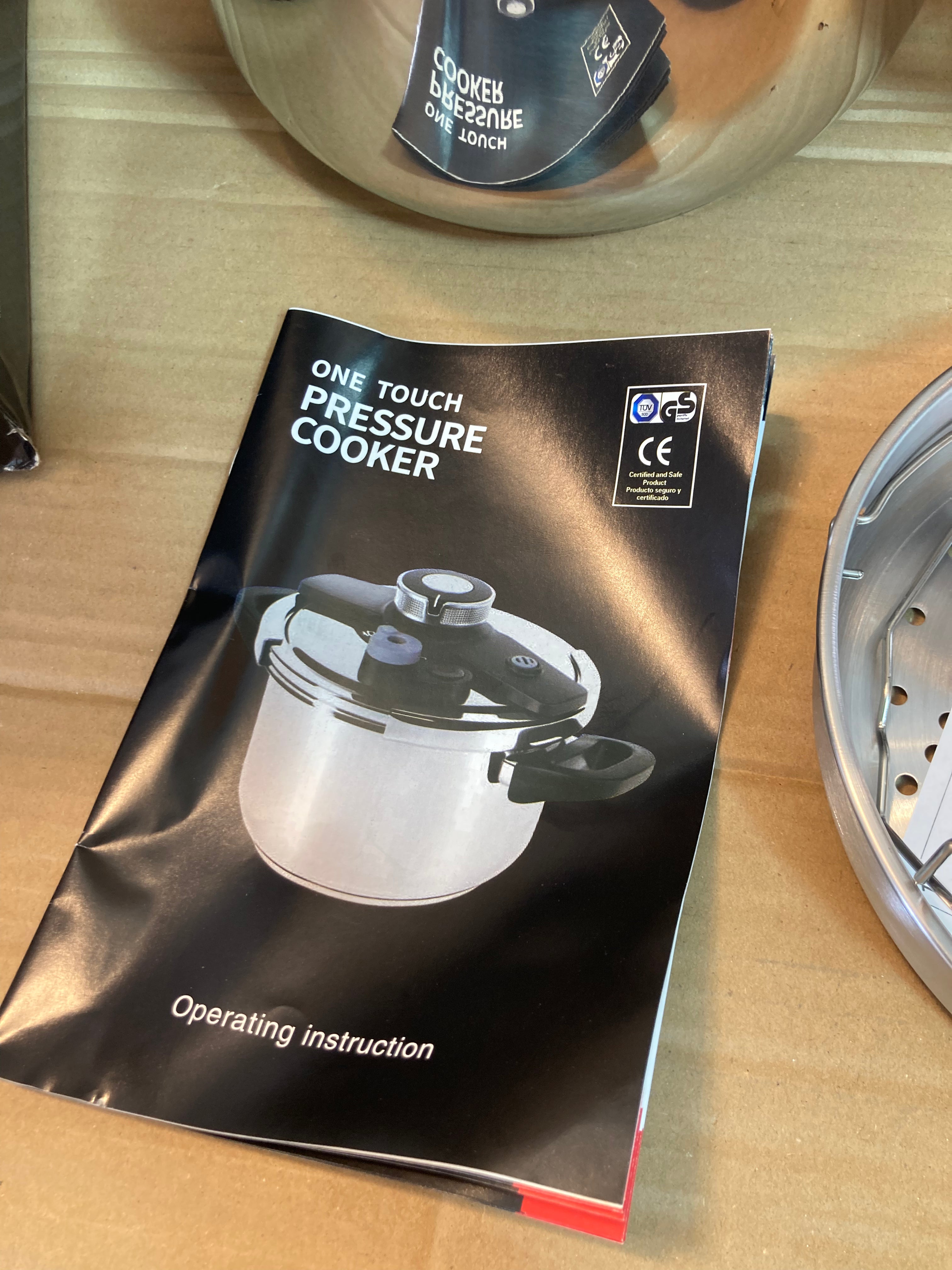 Royal King Induction Base 18/10 Stainless Steel Pressure Cooker 4+6 Litre