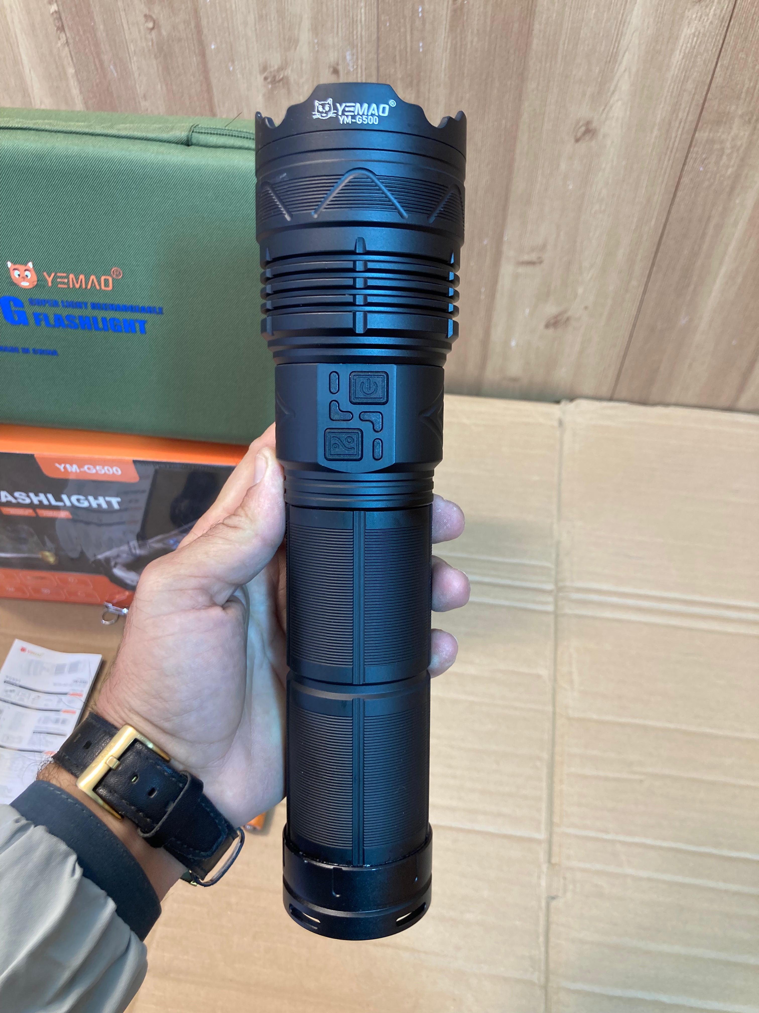 Yemao Powerful Long Range Super Led Flashlight-Torch YM-G500
