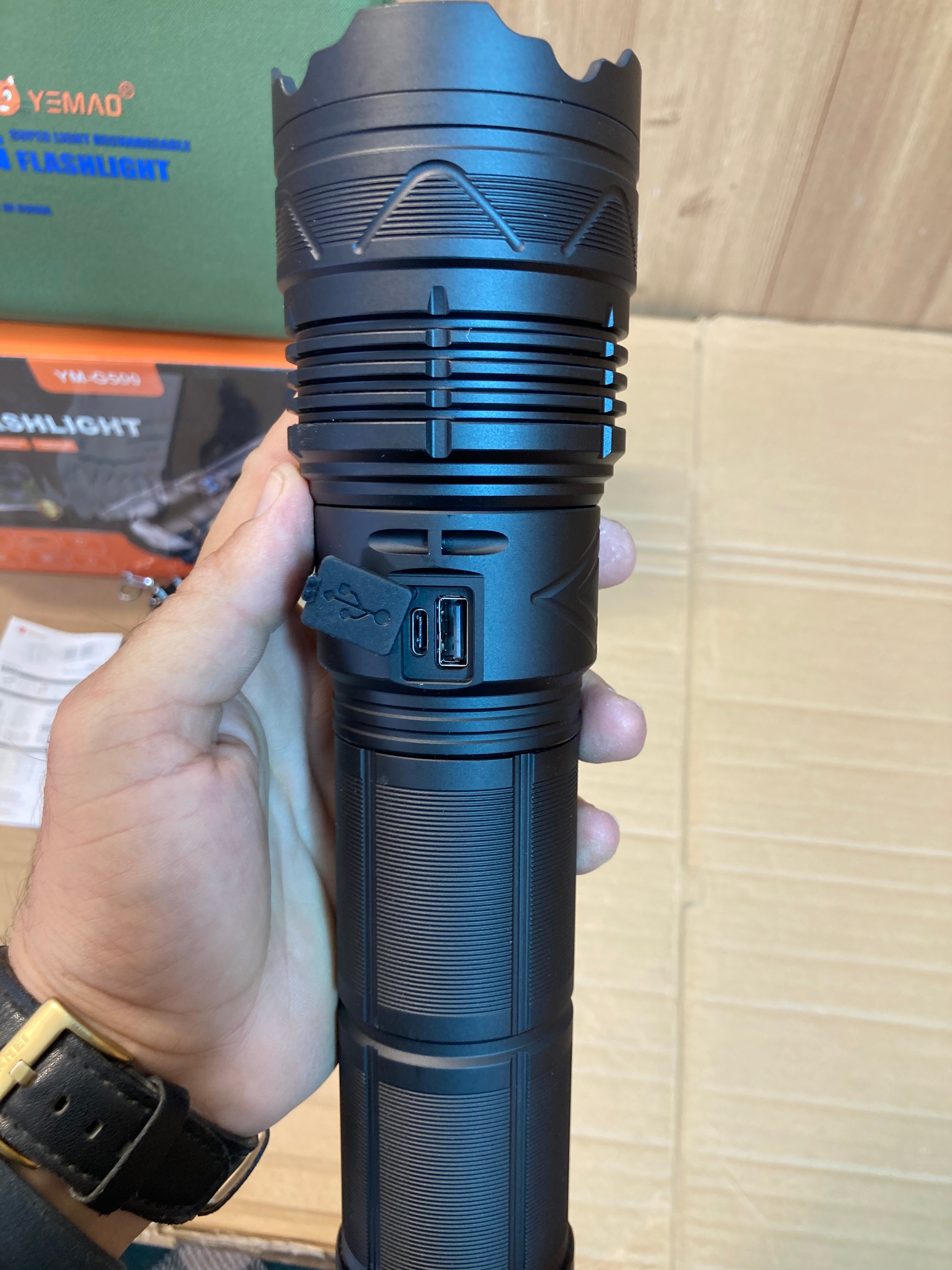Yemao Powerful Long Range Super Led Flashlight-Torch YM-G500