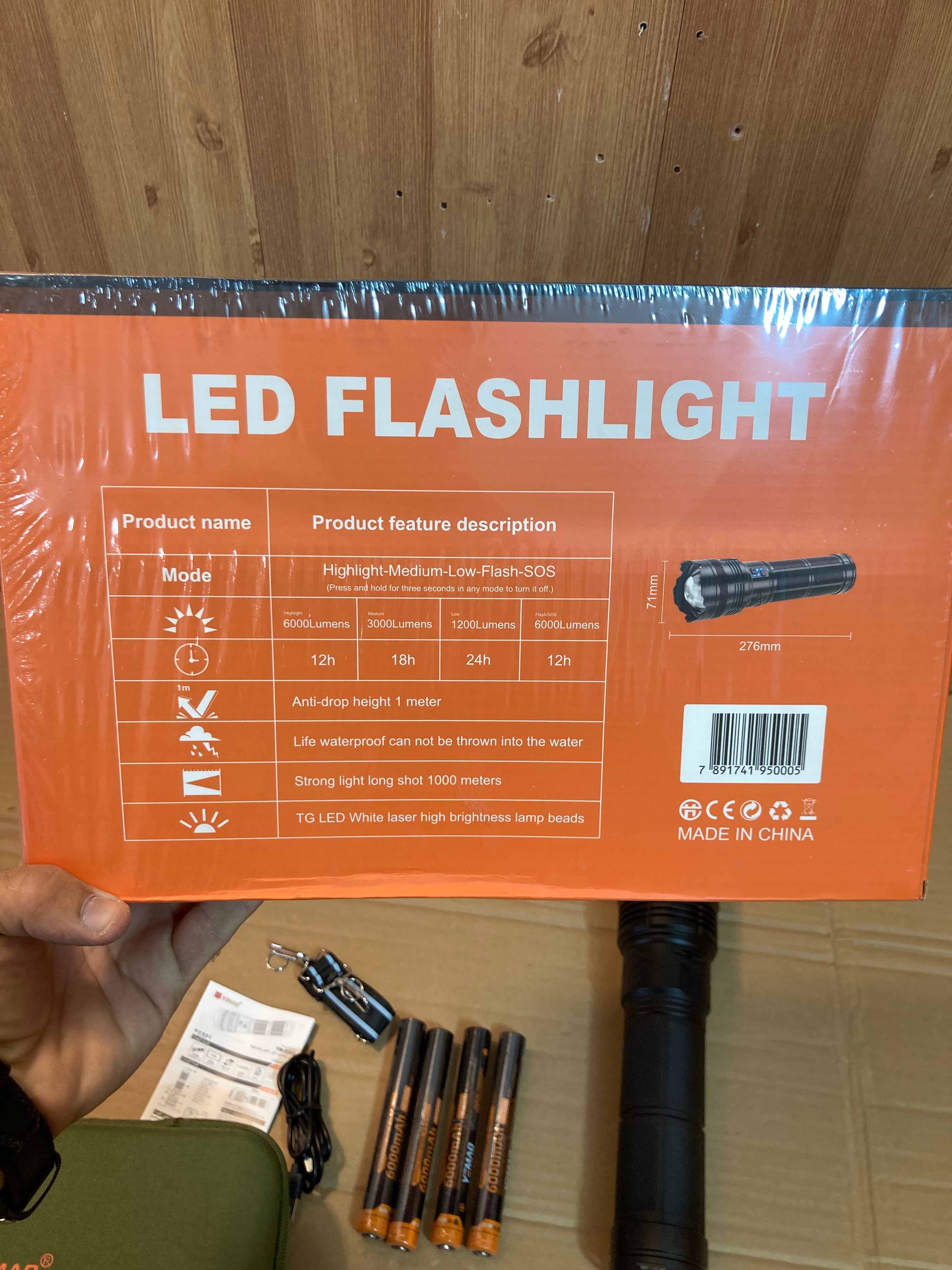 Yemao Powerful Long Range Super Led Flashlight-Torch YM-G500