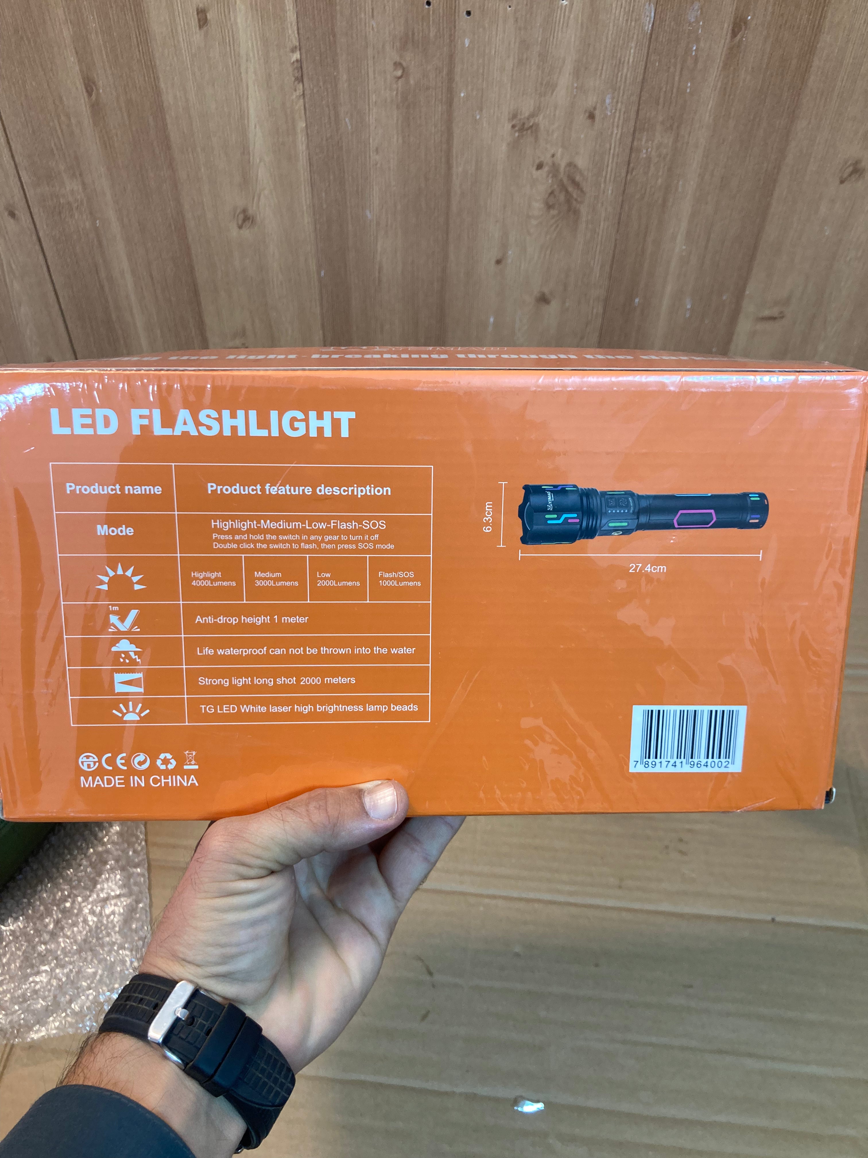 Yemao Powerful Led Flashlight-Torch YM-G640Y