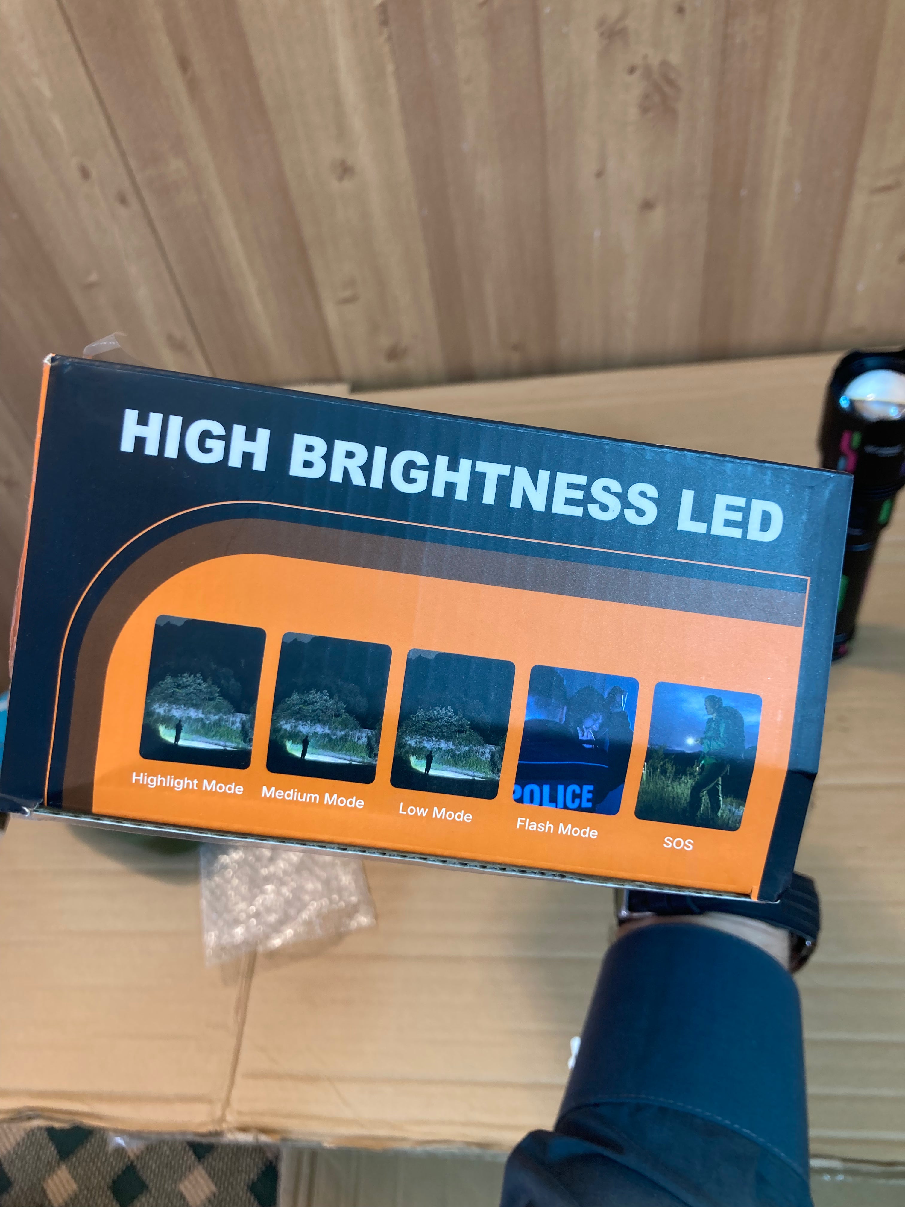 Yemao Powerful Led Flashlight-Torch YM-G640Y