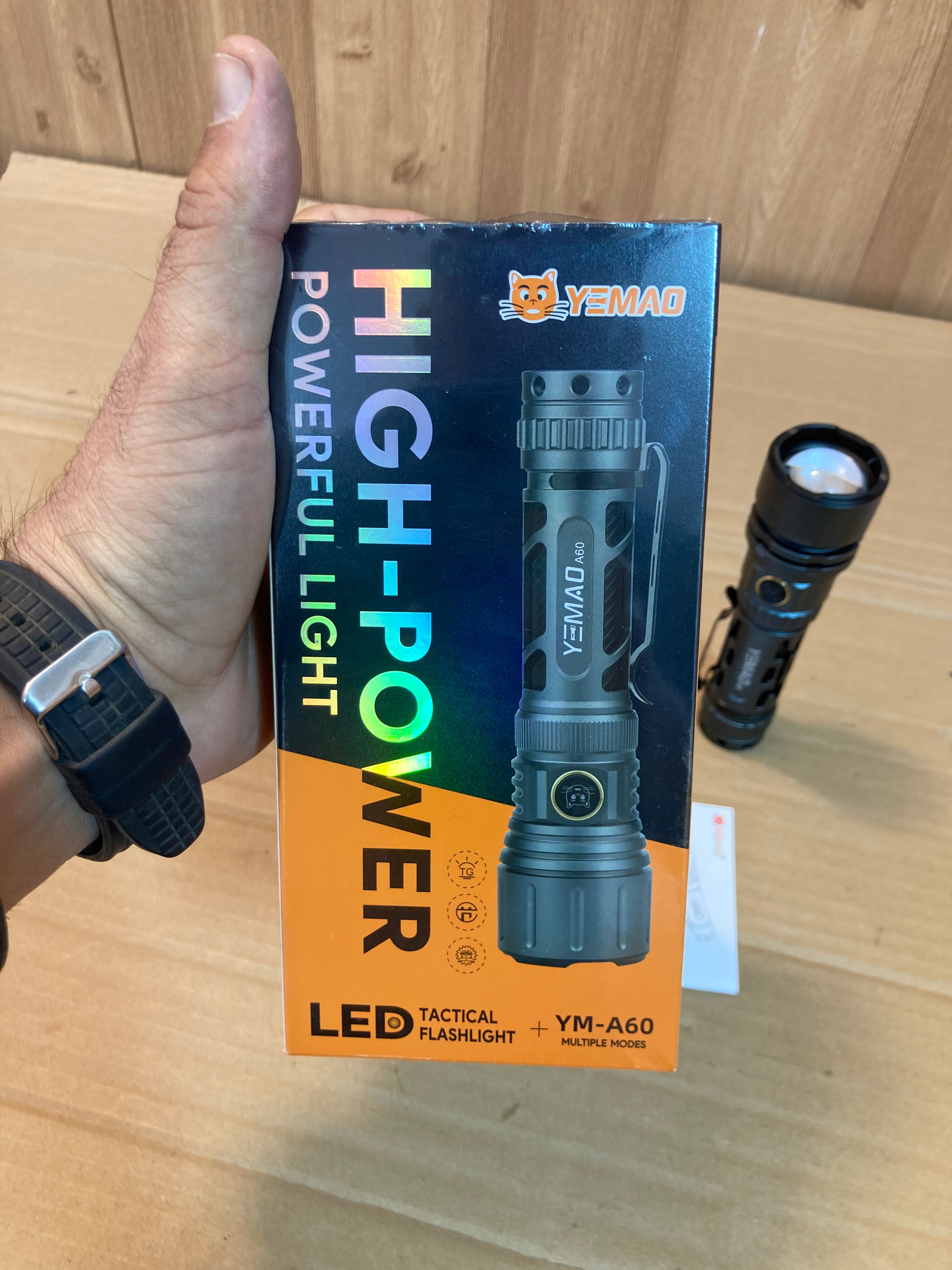 Yemao High Powerful Compact Flashlight-Torch YM-A60